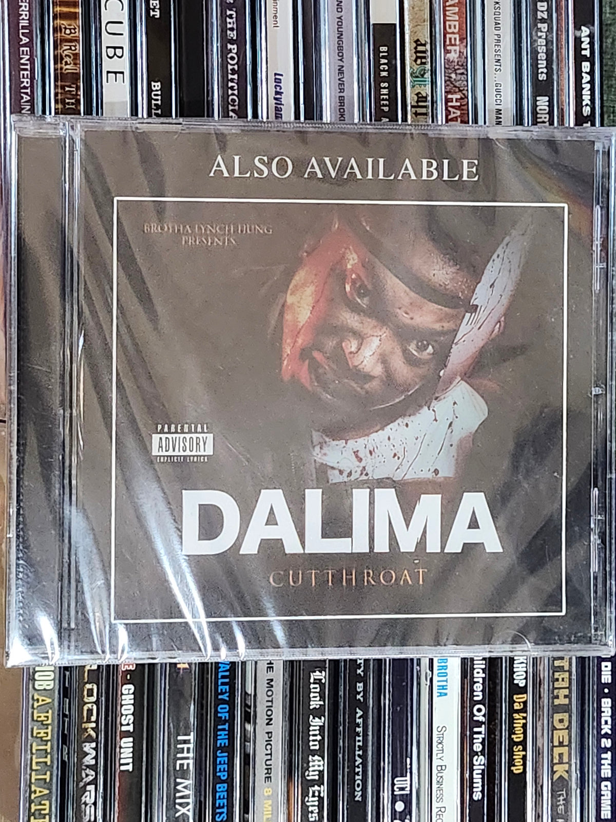 Brotha Lynch Hung - Bullet Maker CD New Alt Cover Promo Dalima G-Macc Sacramento