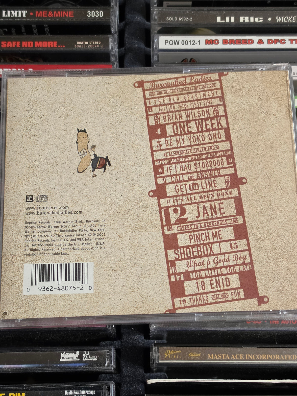 Barenaked Ladies Disc One: All Their Greatest Hits 1991-2001 CD