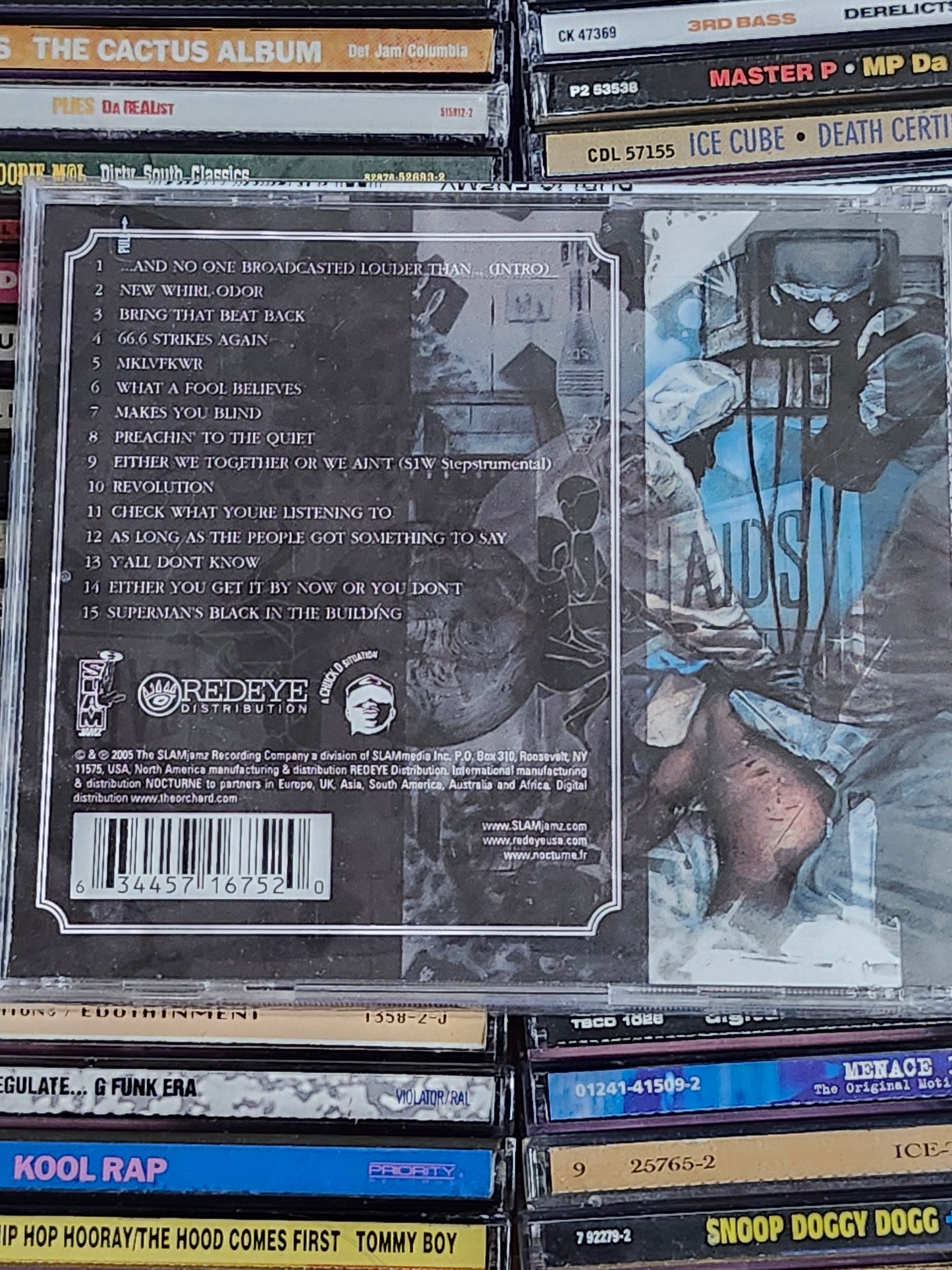 Public Enemy Whirl Odor CD New