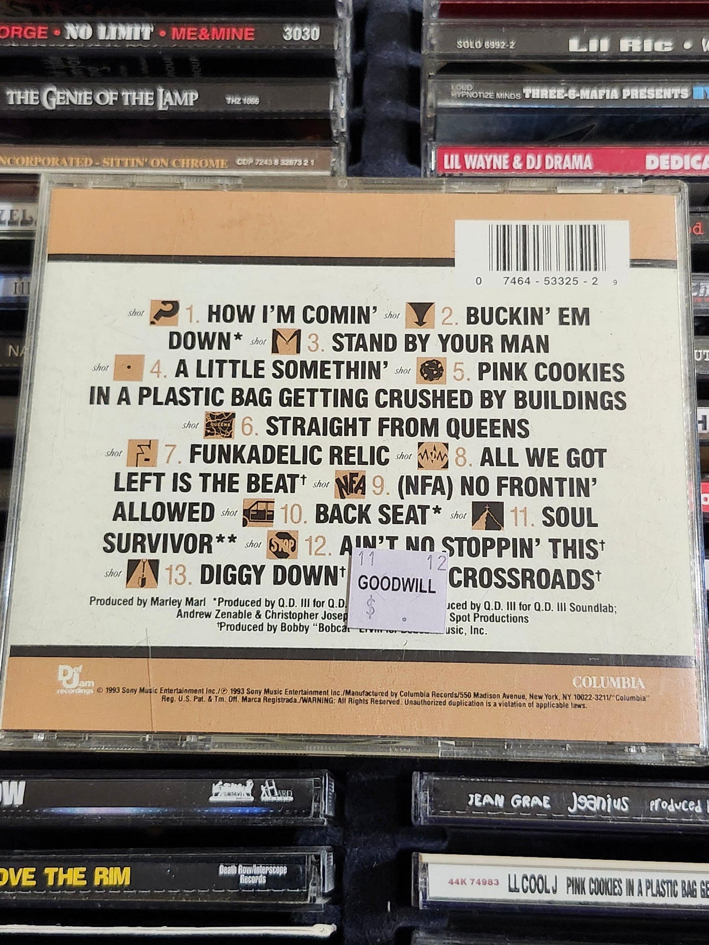 LL Cool J 14 Shots To The Dome CD