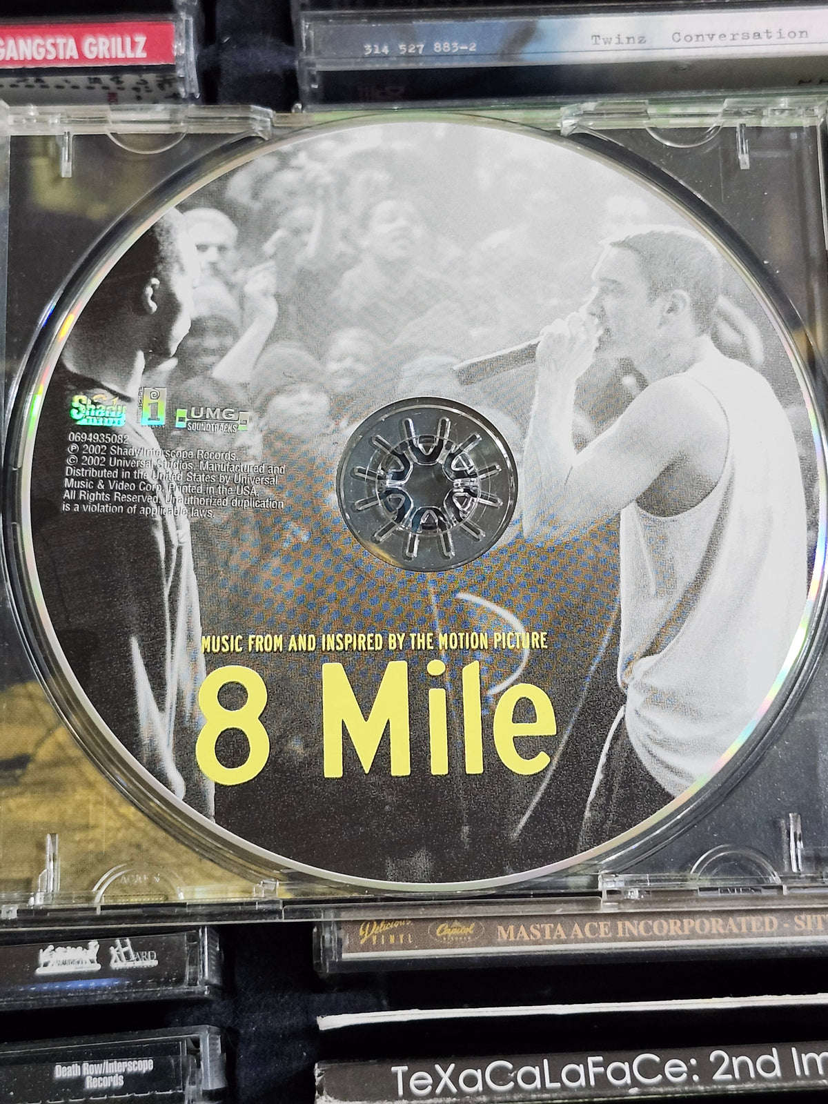 8 Mile Soundtrack CD Eminem 50 Cent