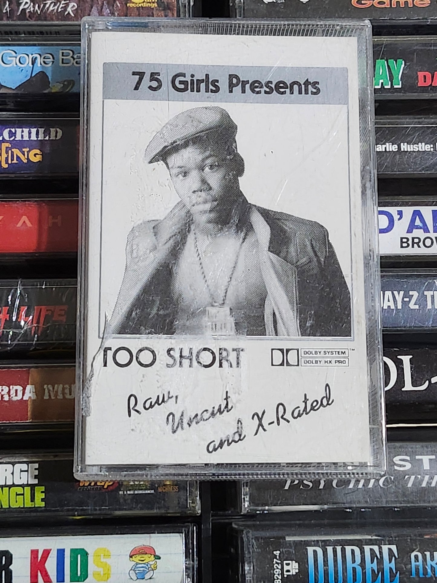 Too Short - Raw Explicit X-Rated Cassette Tape 75 Girls Rare OOP HTF