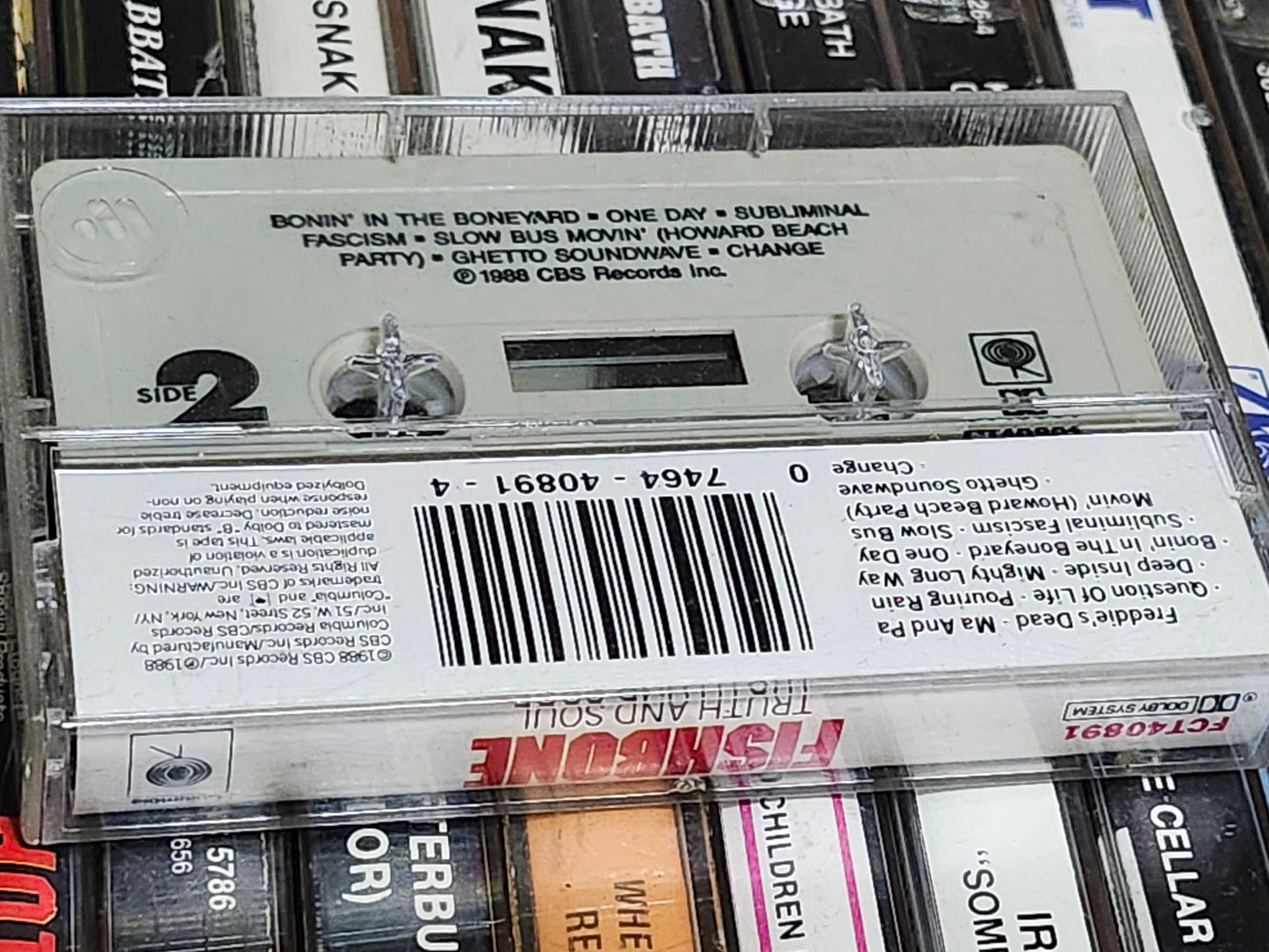 Fishbone Truth And Soul Cassette