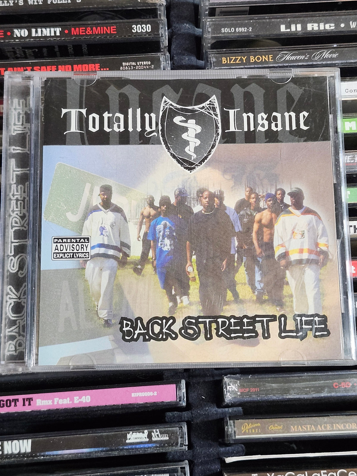 Totally Insane Back Street Life CD In A Minute Records G-Funk Rap Rare HTF OOP
