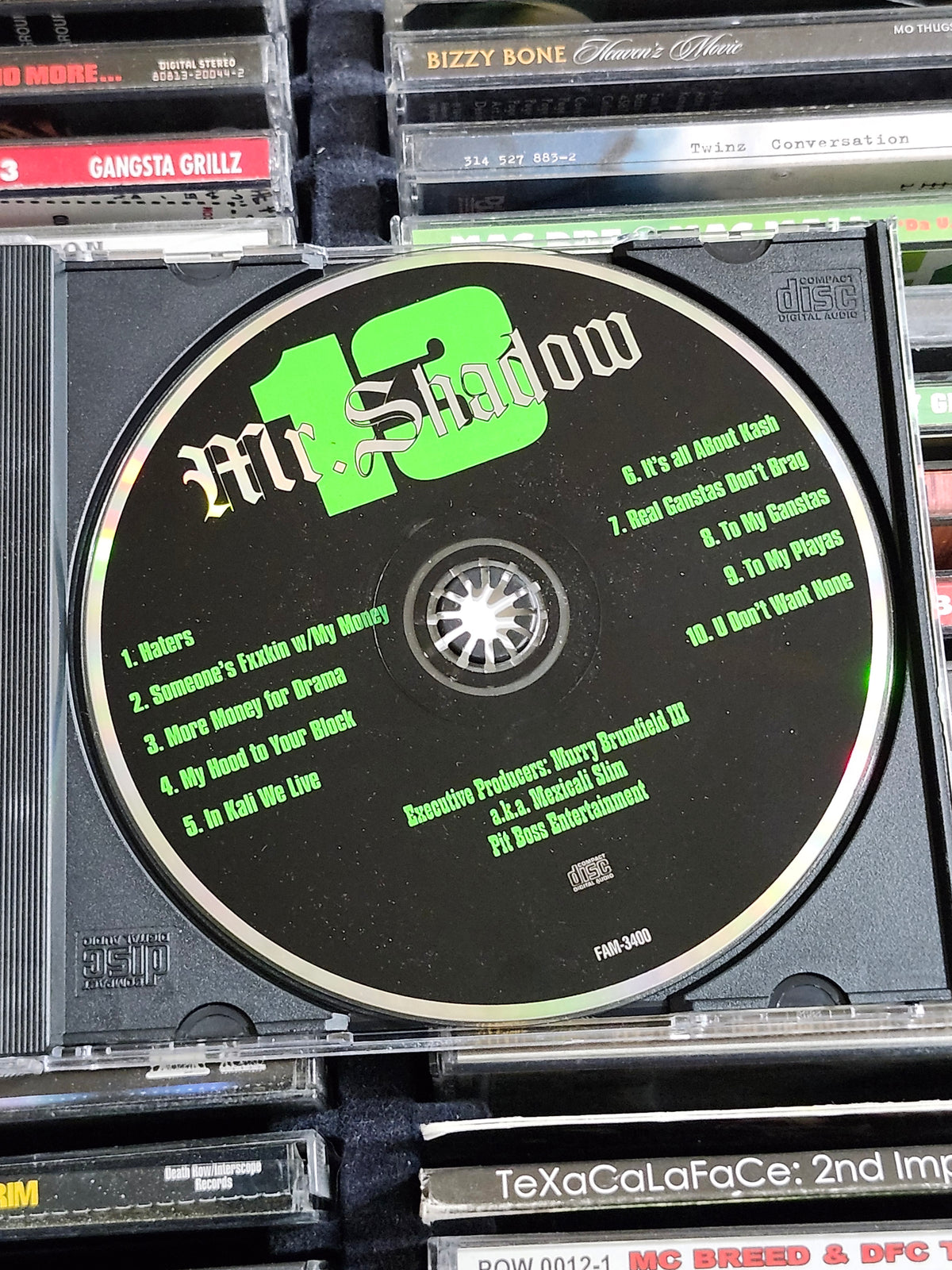 Mr Shadow 13 CD Thirteen Chicano Rare HTF OOP