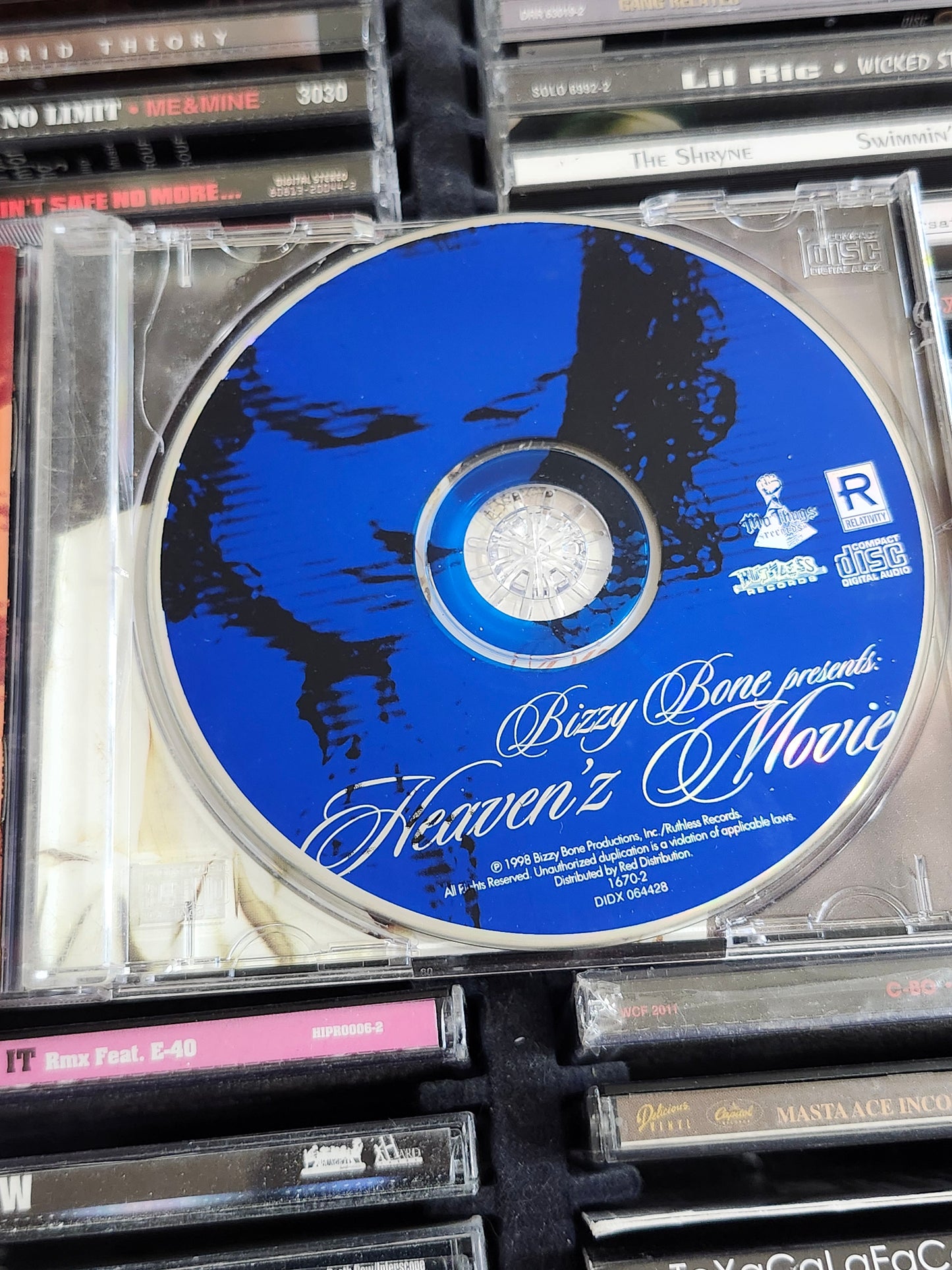 Bizzy Bone – Heaven'z Movie CD Bone Thugs Rare HTF OOP