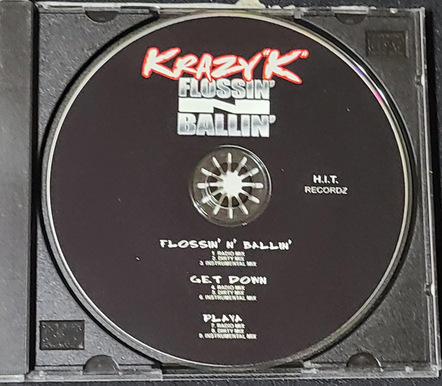 Krazy K Flossin N Ballin CD HTF Rare OOP