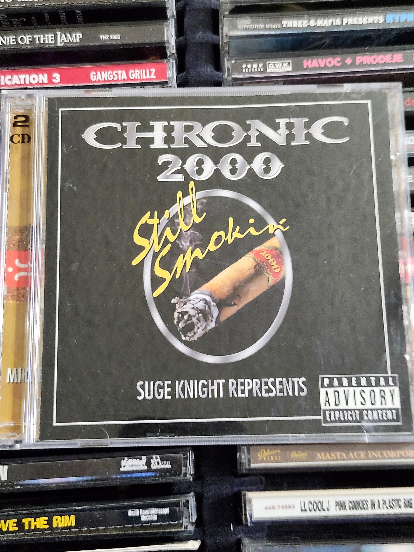 Chronic 2000 CD 2pac Daz Scarface K-ci Ant Banks Death Row