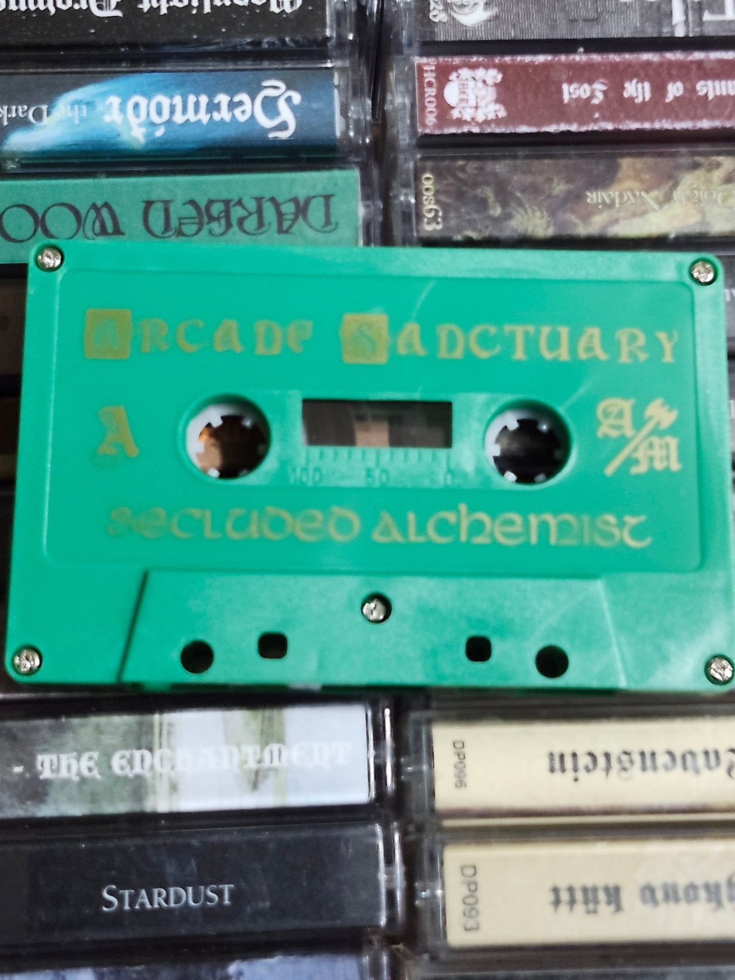 Arcane Sanctuary Cassette Rare HTF OOP Metal