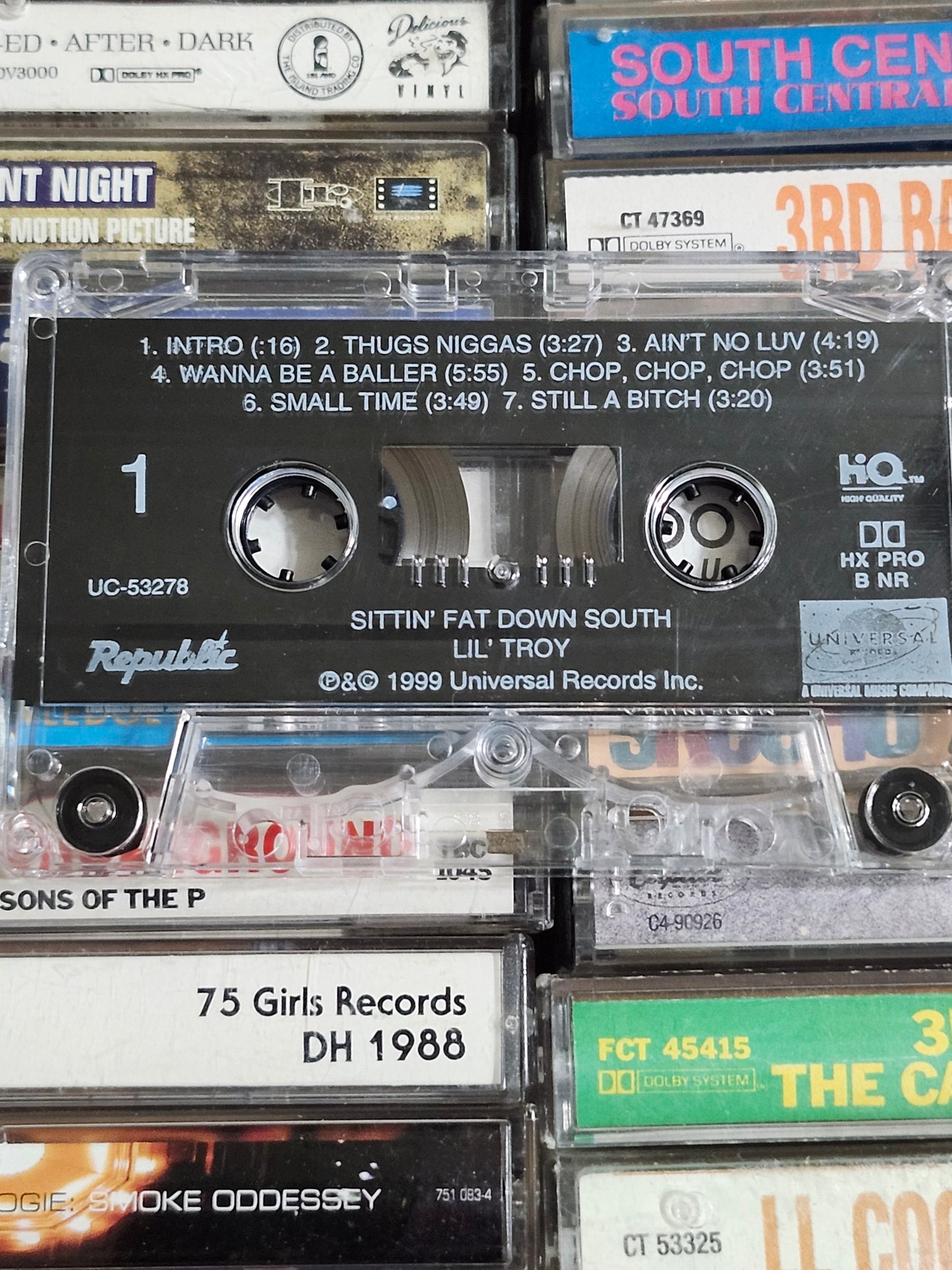 Lil’ Troy - Sittin’ Fat  Down South Cassette Tape