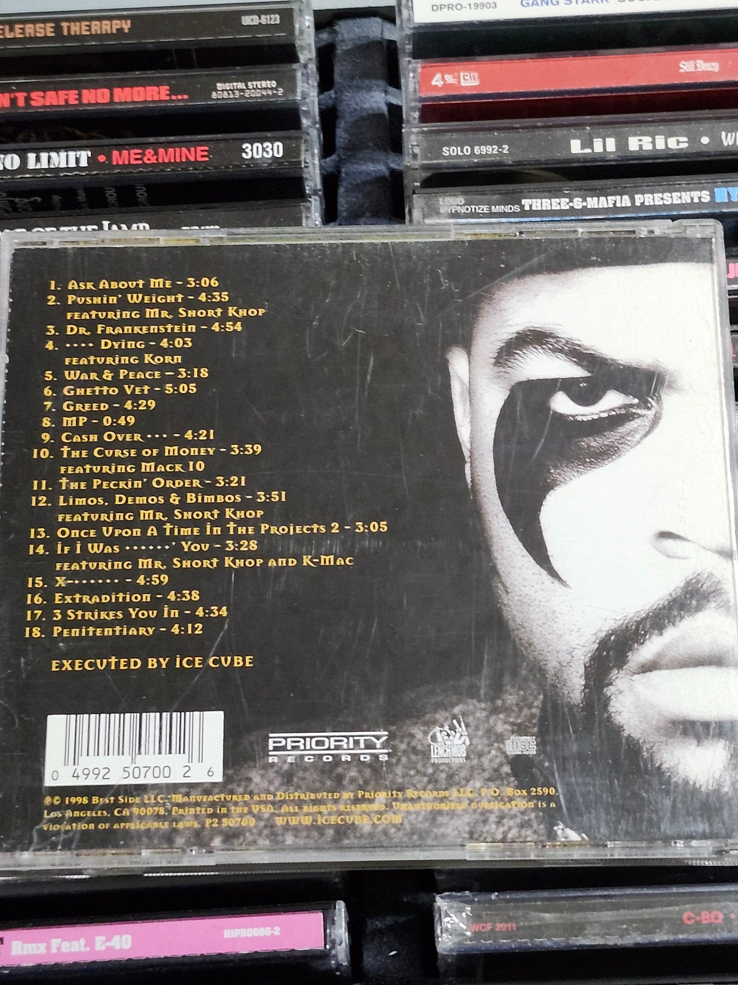 Ice Cube War & Peace 1 (War Disc) CD