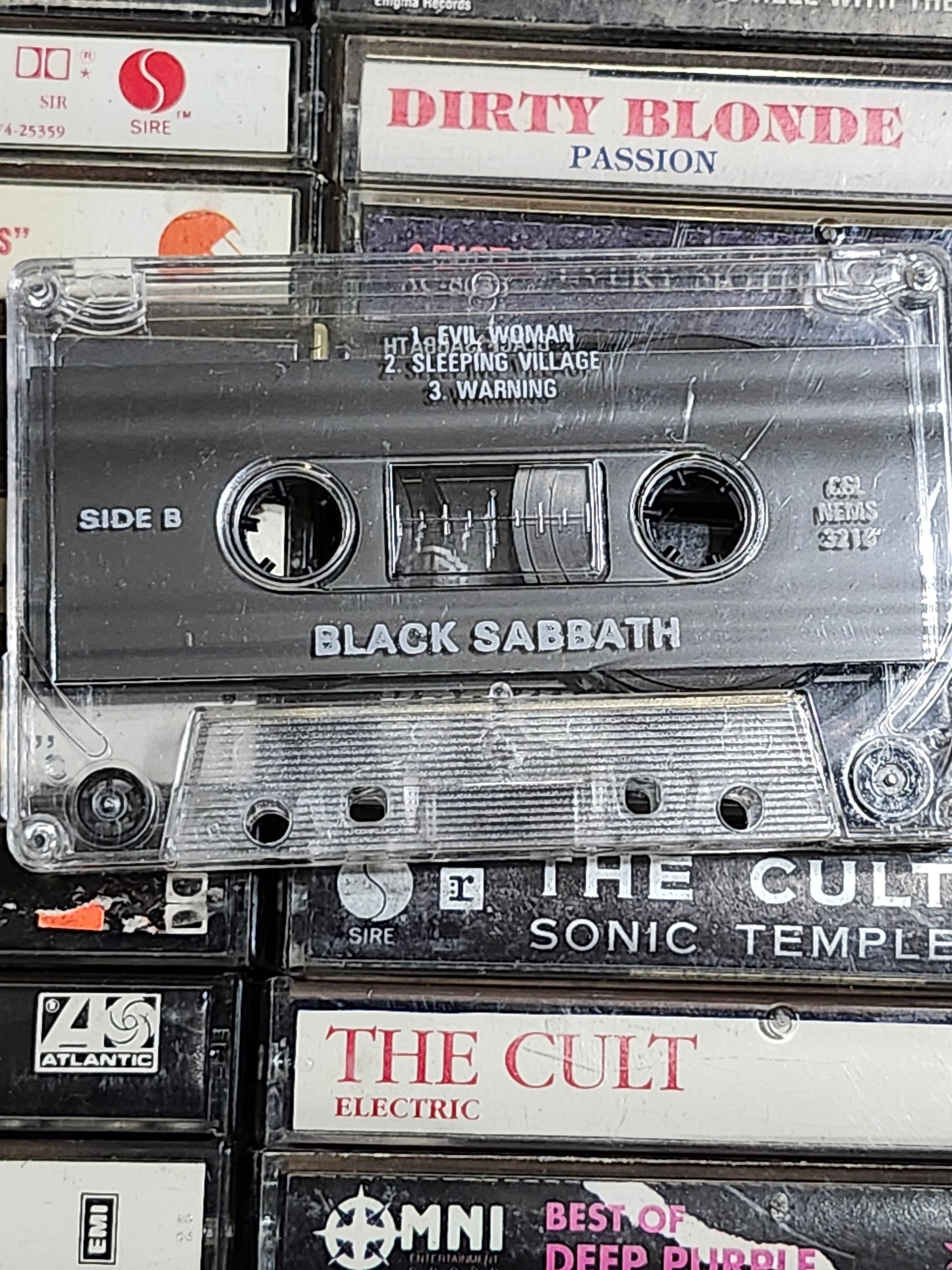 Black Sabbath Cassette Rare HTF OOP 1970 Ozzy