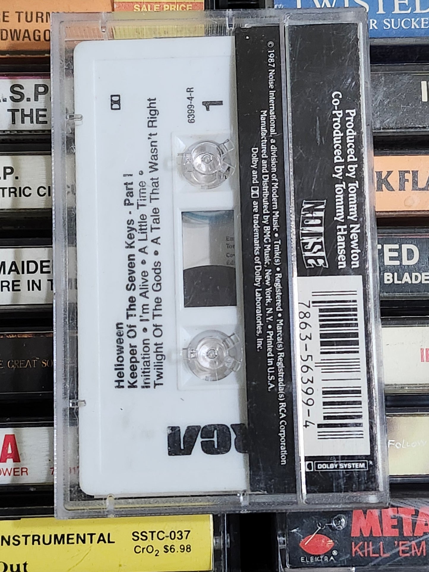 Helloween - Keeper Of The Seven Keys Part 1 Cassette Metal
