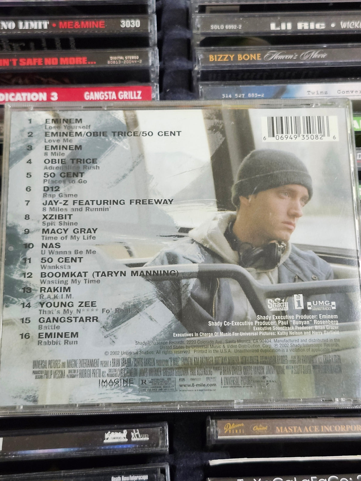 8 Mile Soundtrack CD Eminem 50 Cent