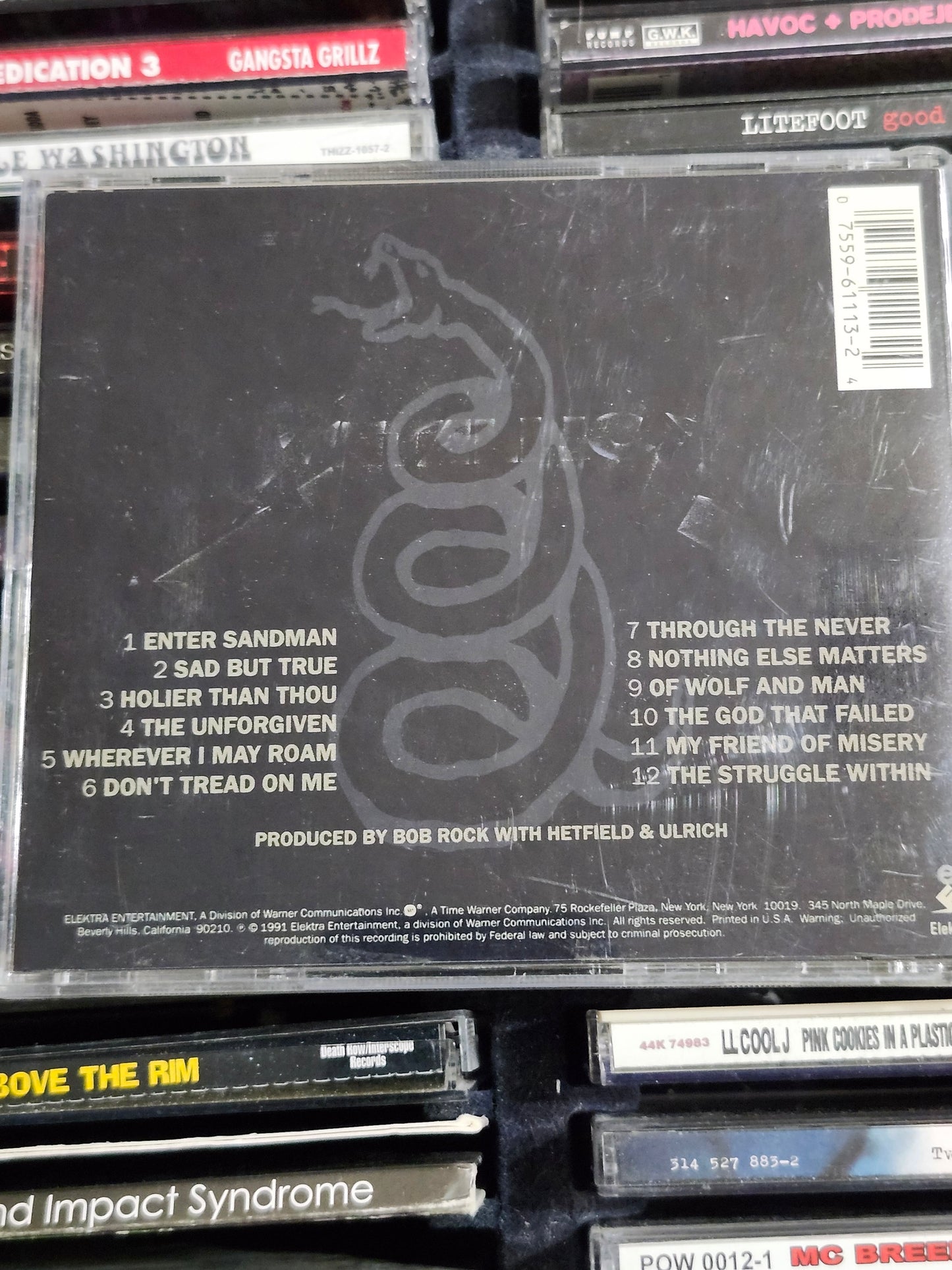 Metallica Black Album CD