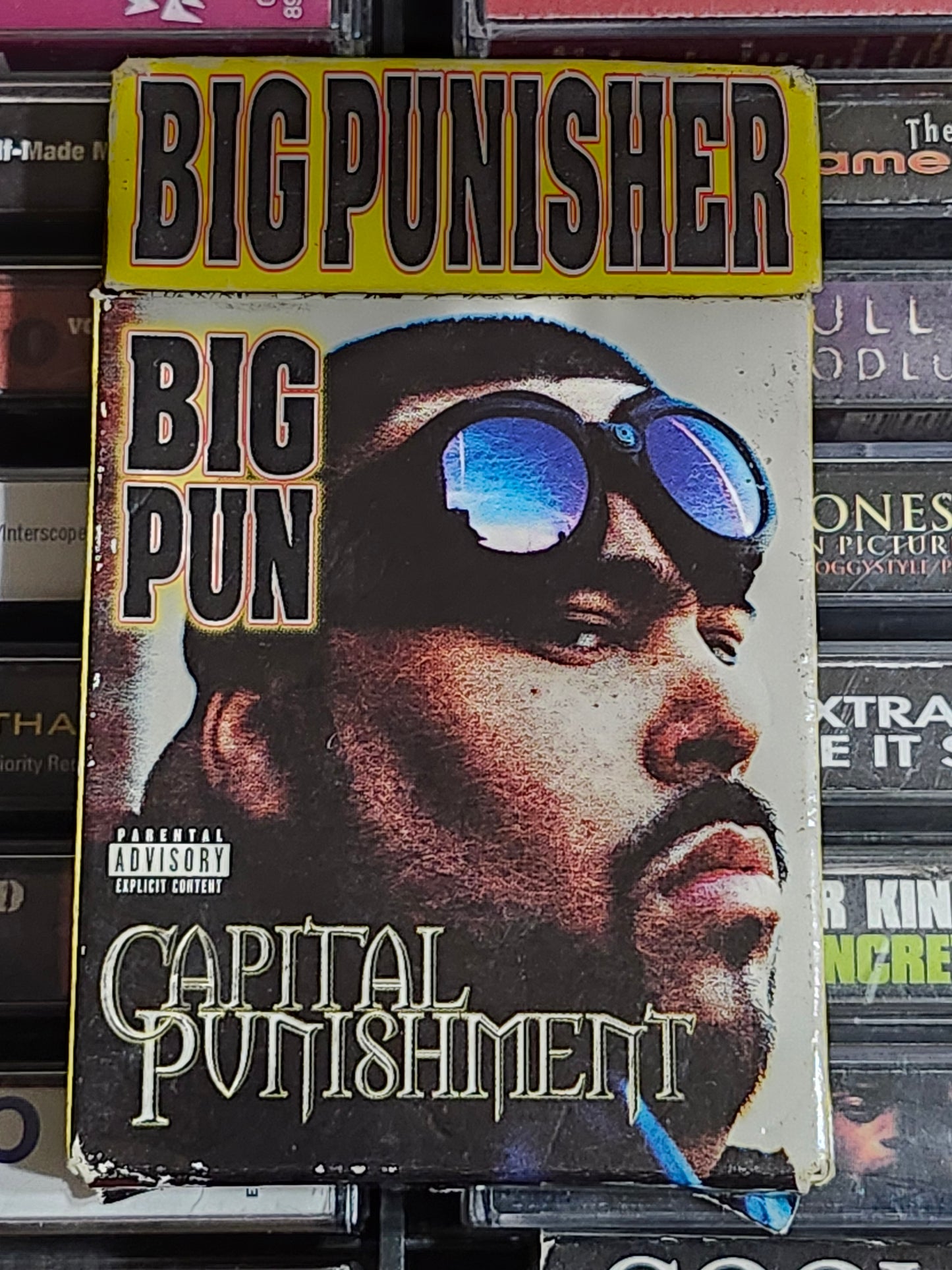 Big Pun Capital Punishment Cigarette Box Cassette Rare HTF OOP Rap
