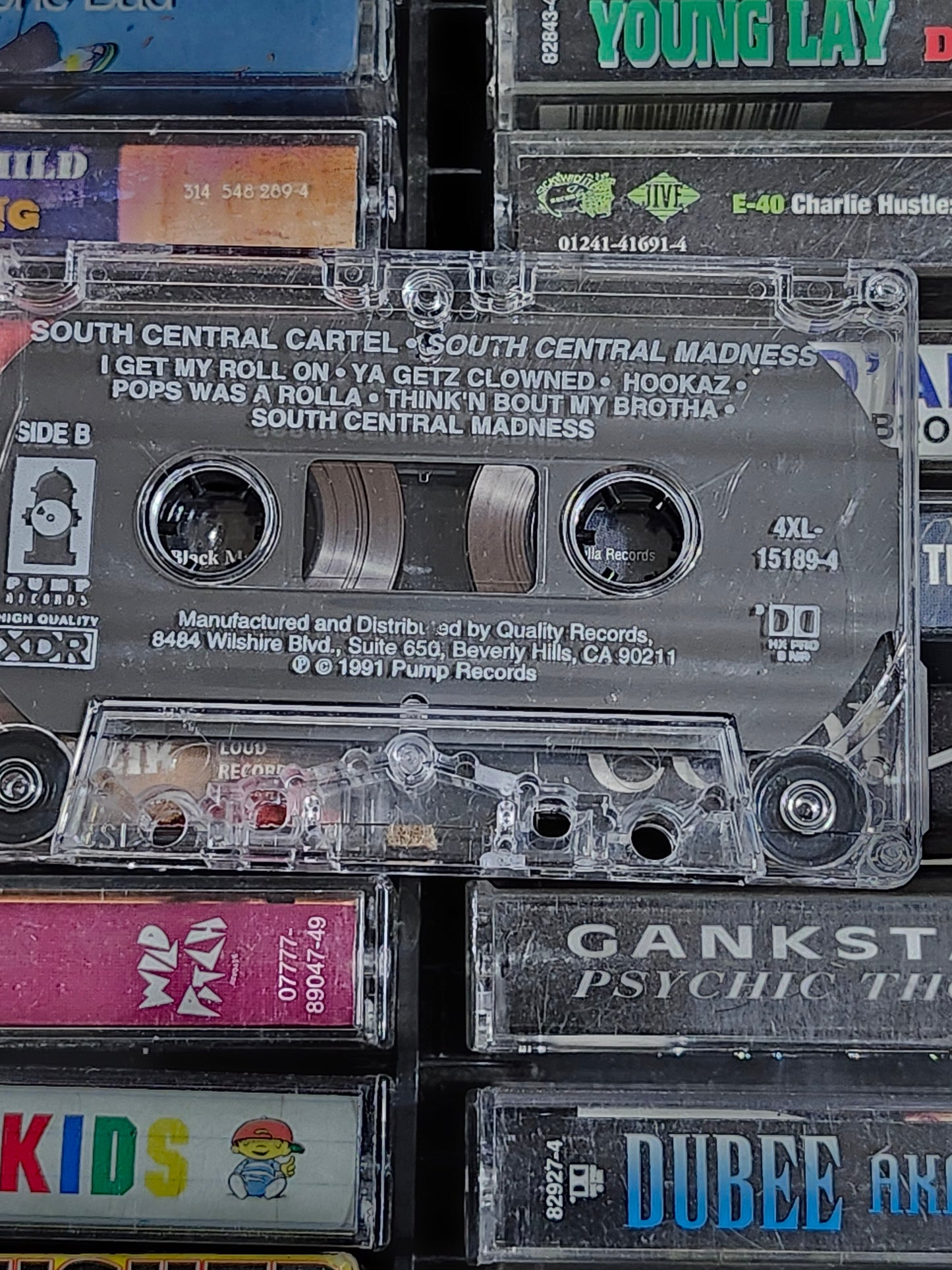 South Central Cartel - South Central Madness Cassette Tape