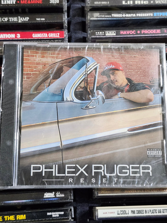 Phlex Ruger Reset CD Rare HTF OOP Fresno Bay Area Norcal Fashawn