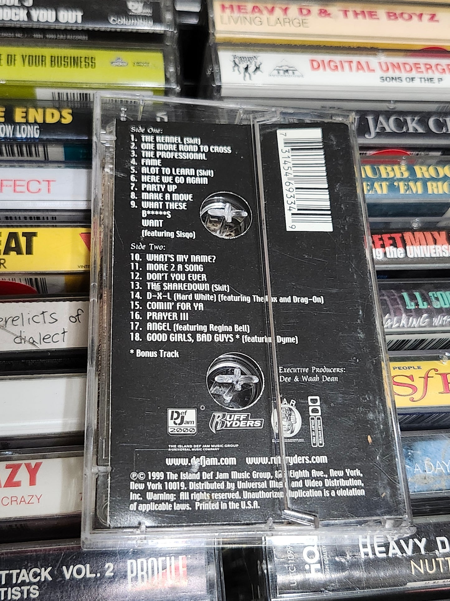 DMX ...And Then There Was X Cassette Def Jam Ruff Ryders
