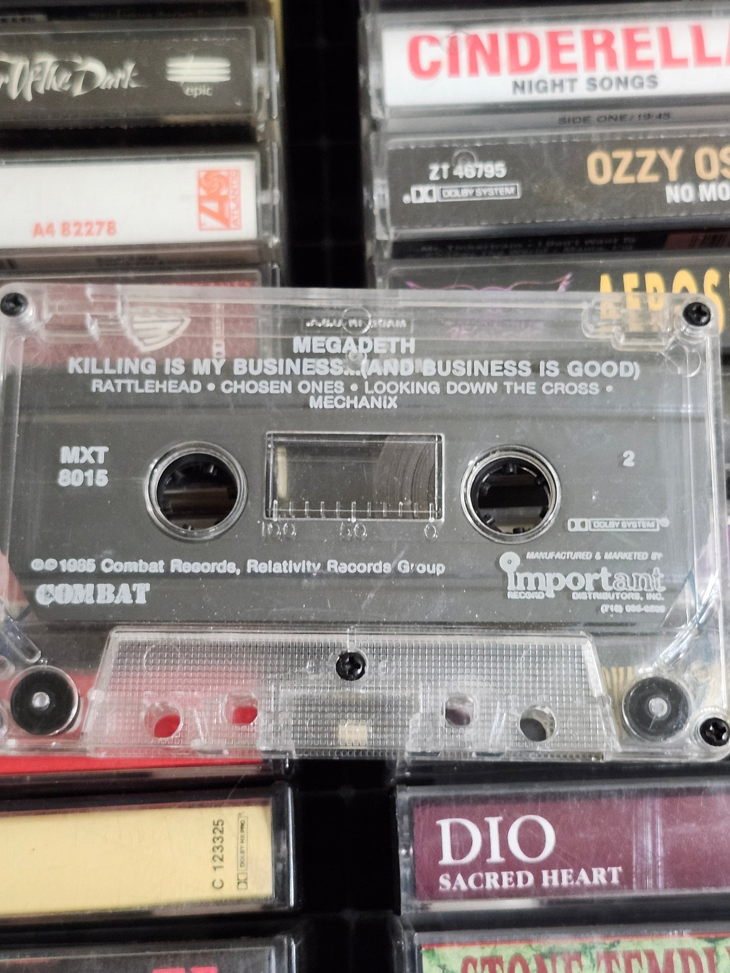 Megadeth Killing Is My Business...and Business Is Good! Cassette Metal