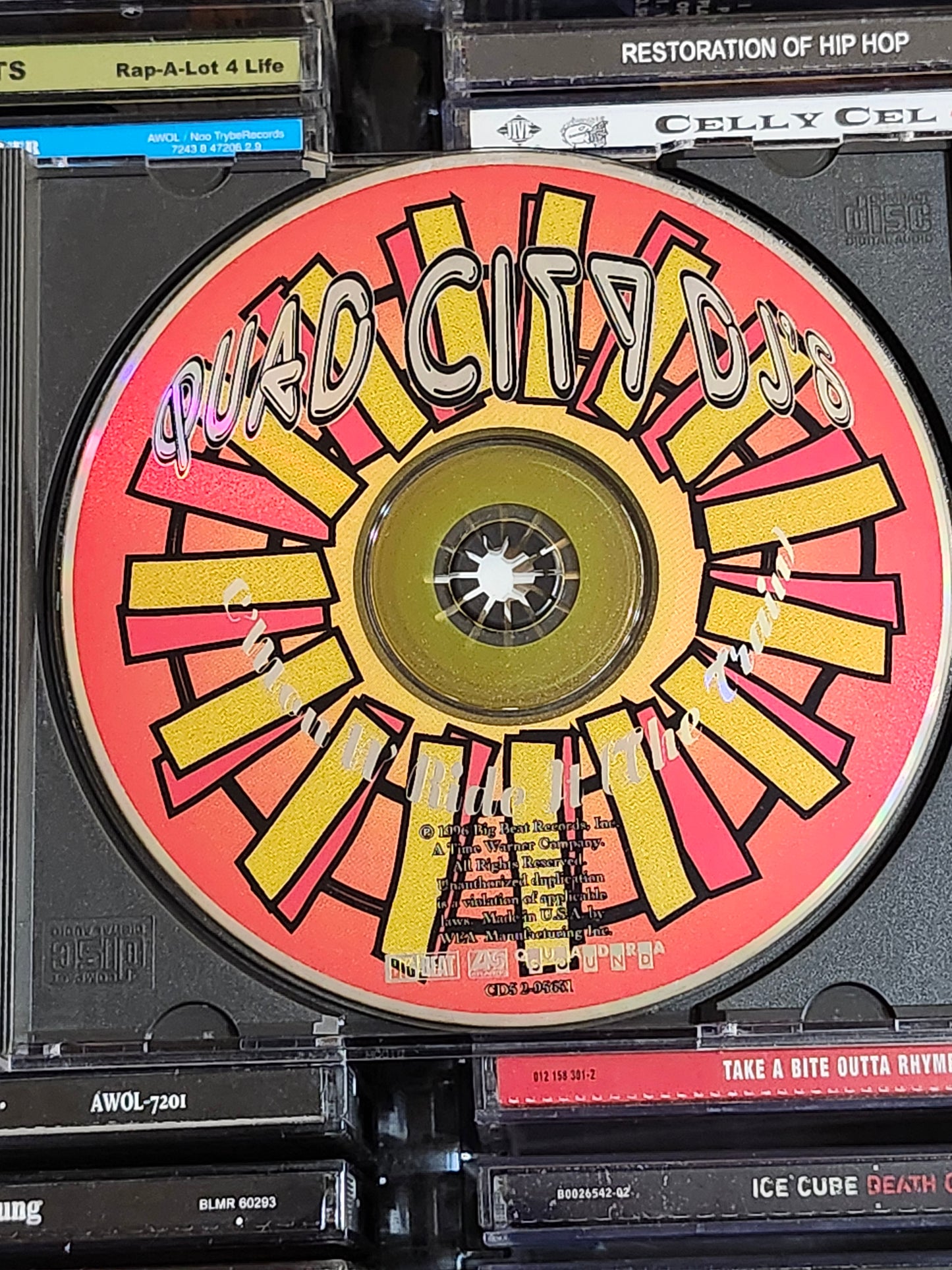 Quad City DJ's C'mon N' Ride It (The Train) Single CD