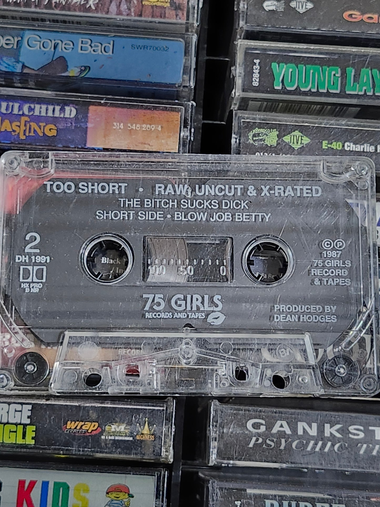 Too Short - Raw Explicit X-Rated Cassette Tape 75 Girls Rare OOP HTF