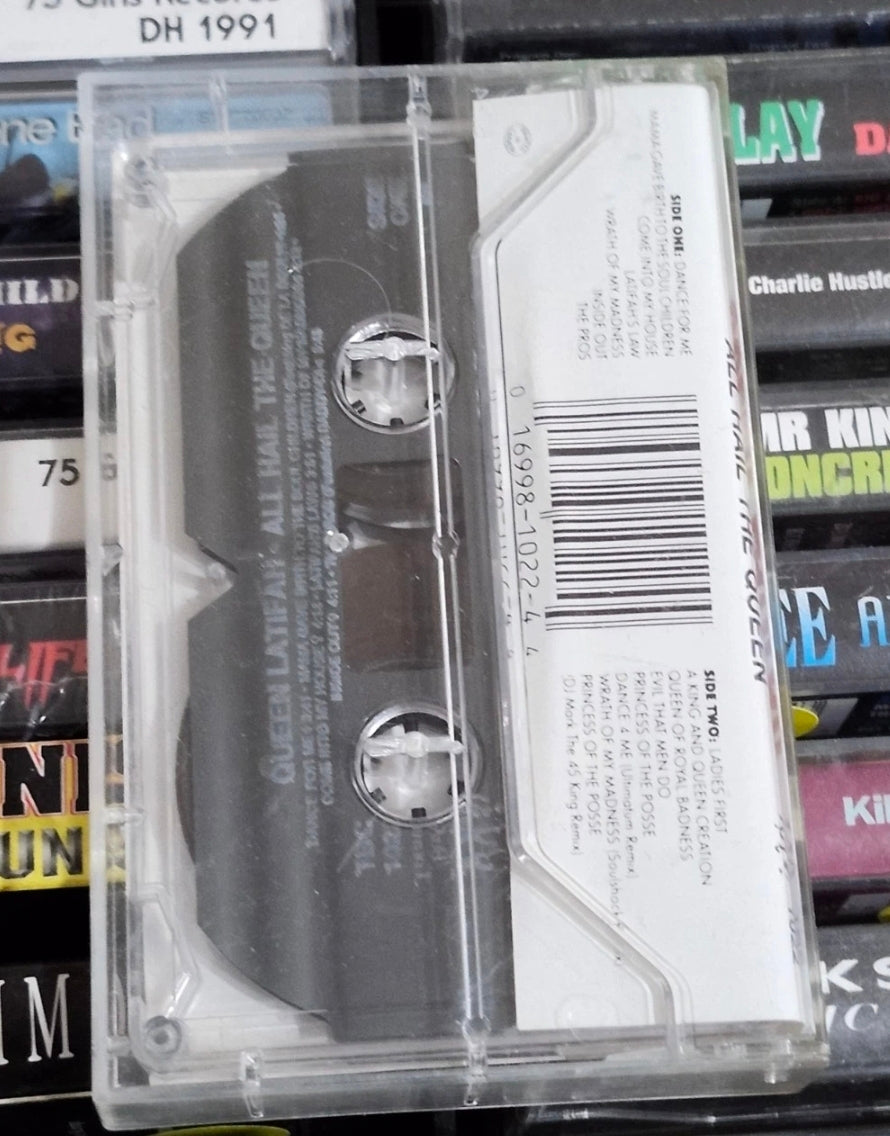 Queen Latifah All Hail The Queen Cassette Tape Rap Hip Hop