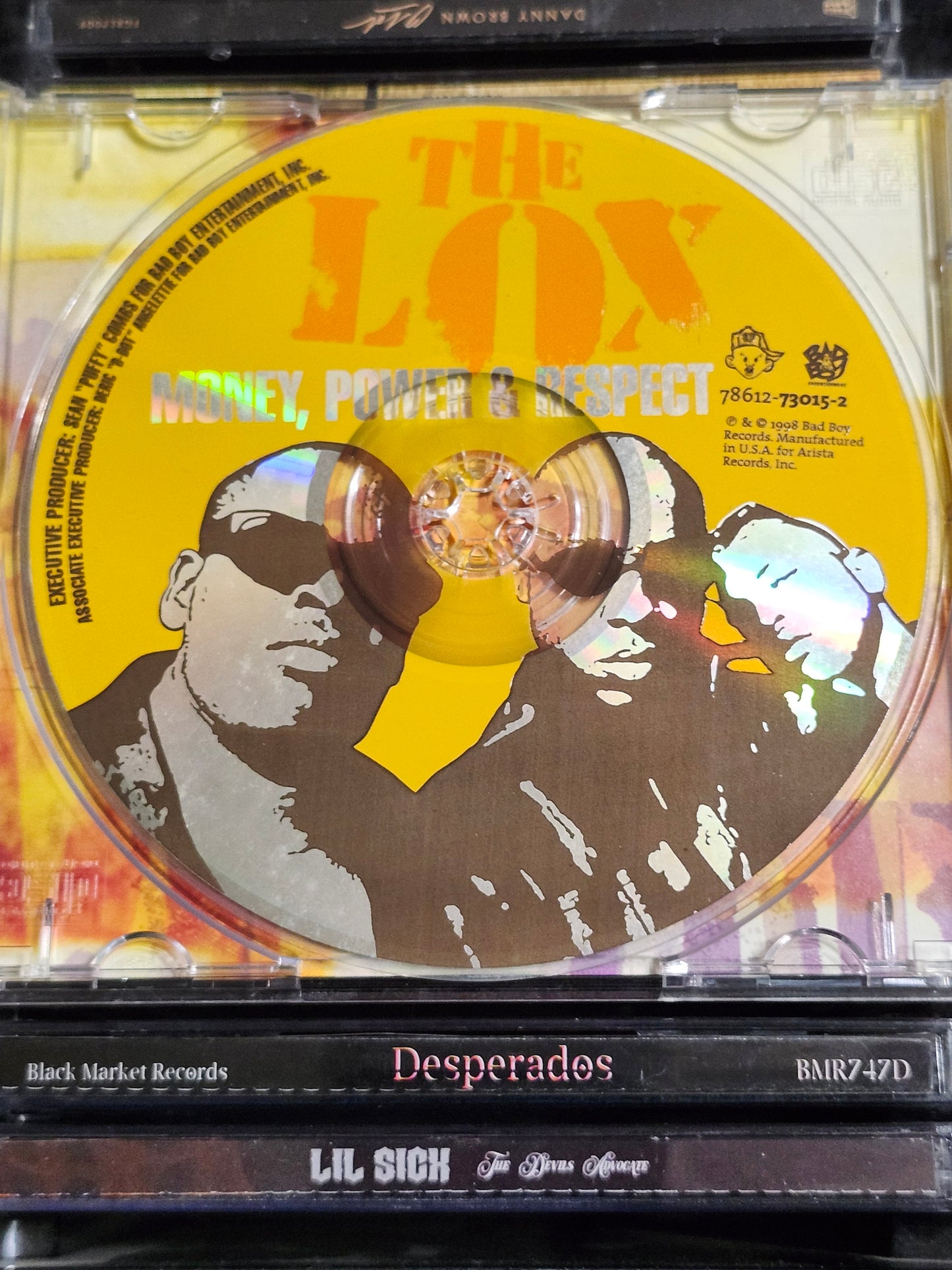 The Lox Money Power & Respect CD DMX Lil Kim Puff Daddy Ruff Ryders Jadakiss