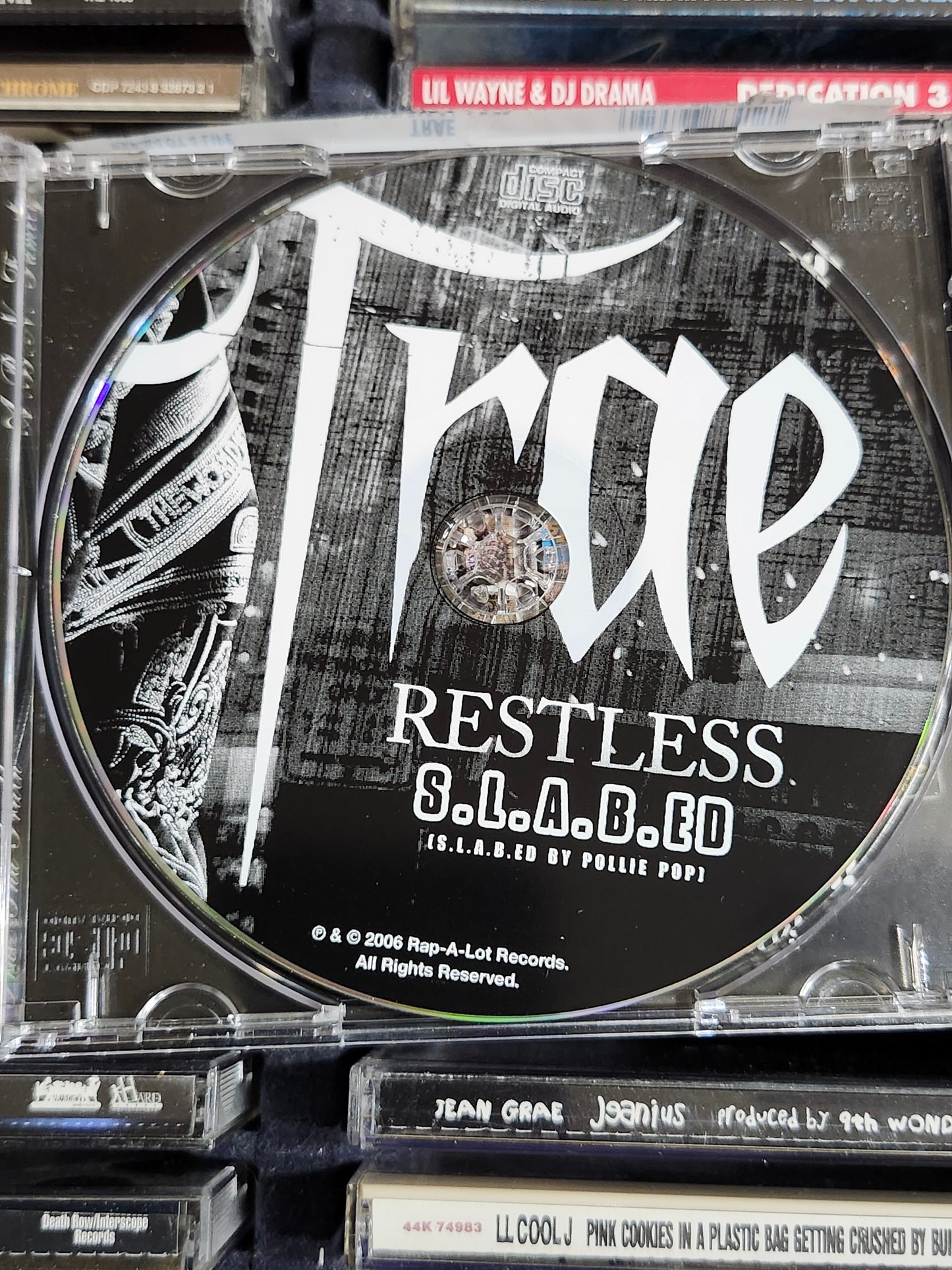 Trae The Truth - Restless CD Houston Rap Screwed Pimp C Three 6 Mafia Z-ro