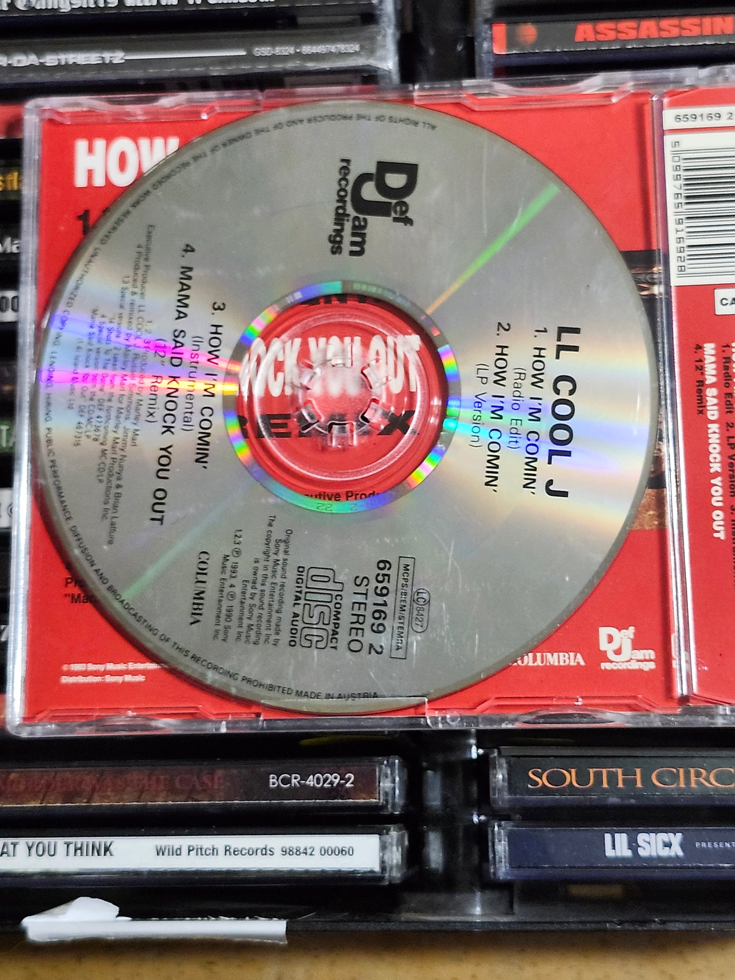 Ll Cool J How I'm Comin' CD Single Import Mama Said Knock You Out