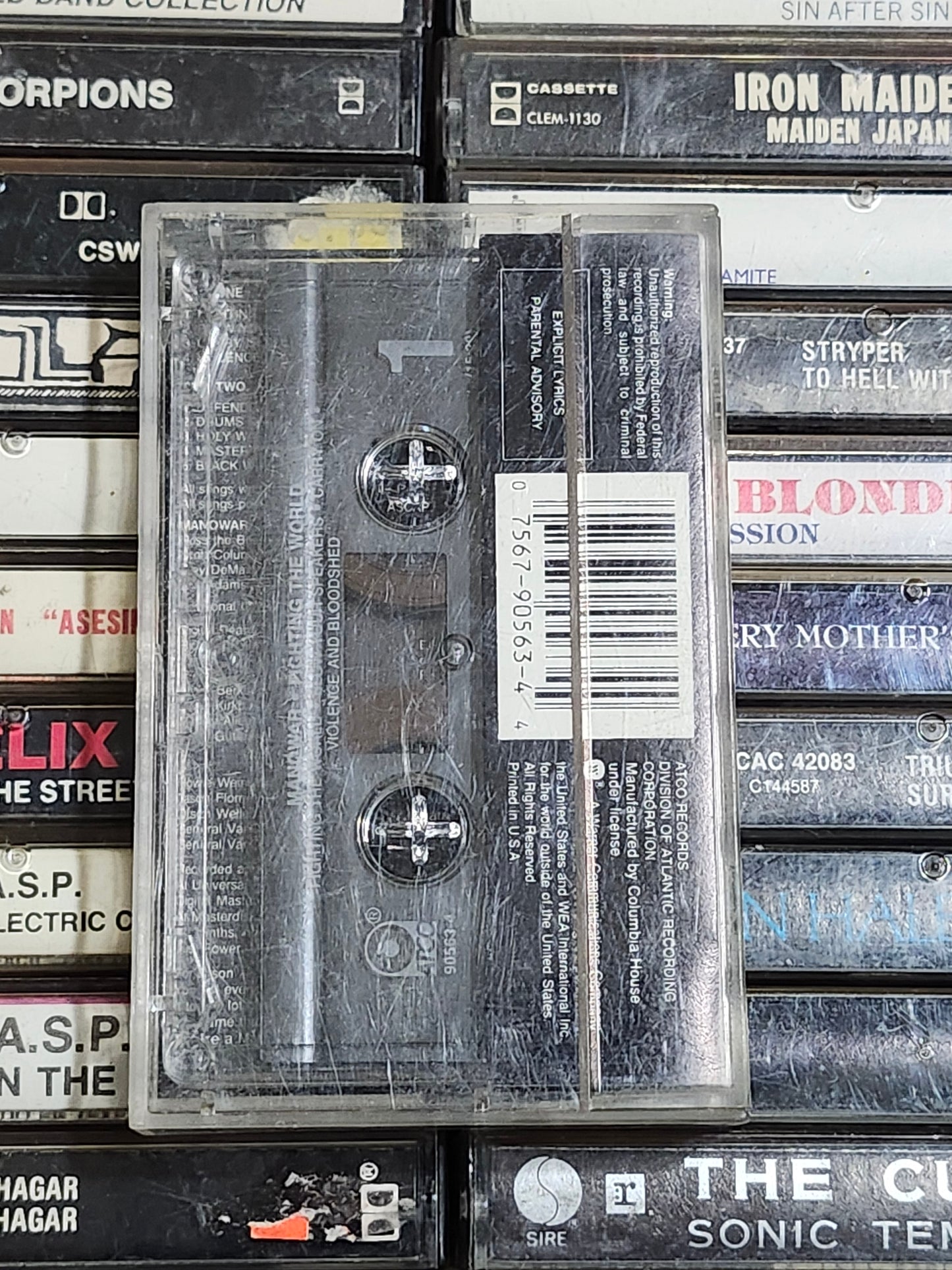 Manowar - Fighting the World Cassette