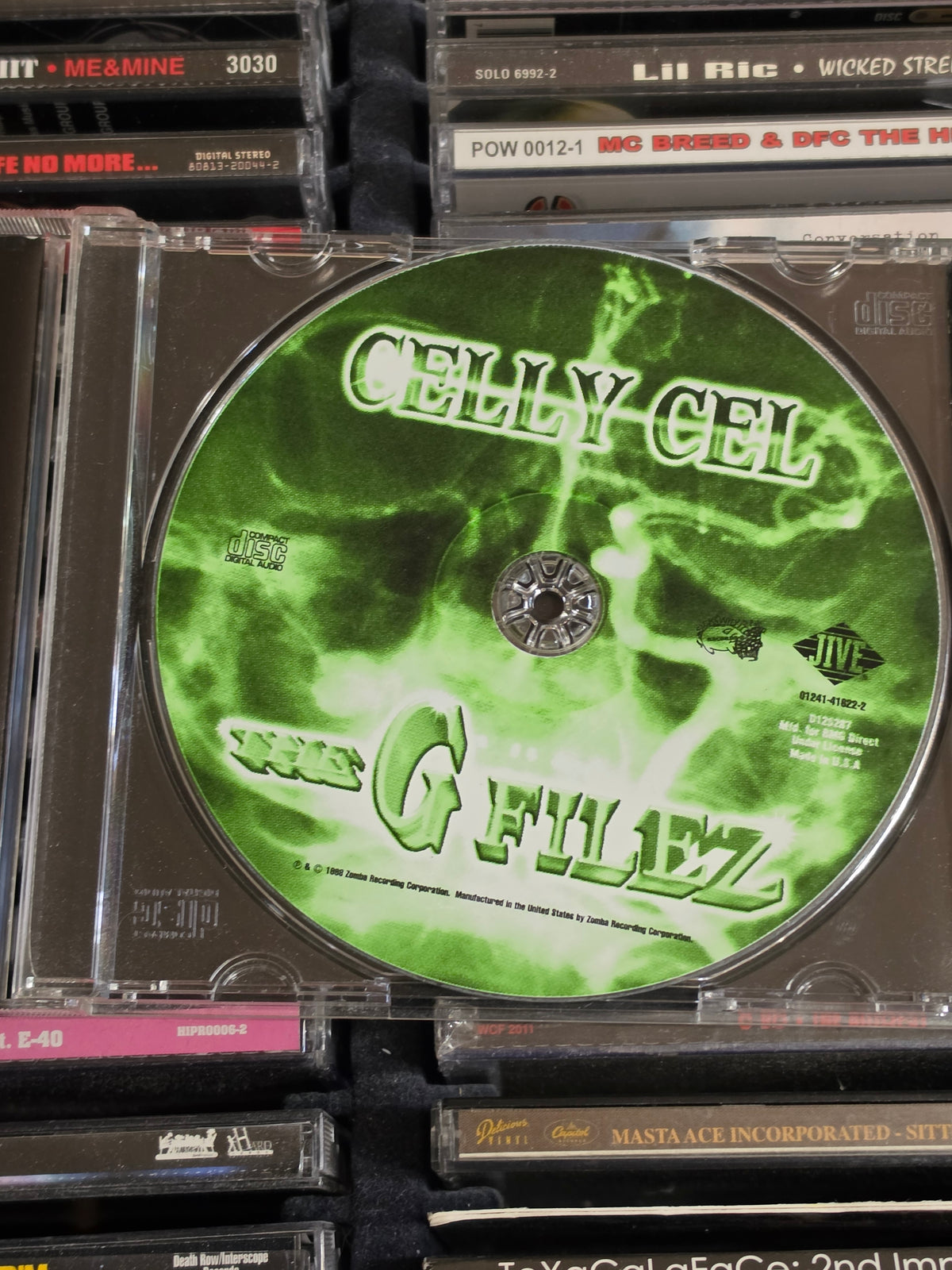 Celly Cel The G Filez CD Rare HTF OOP