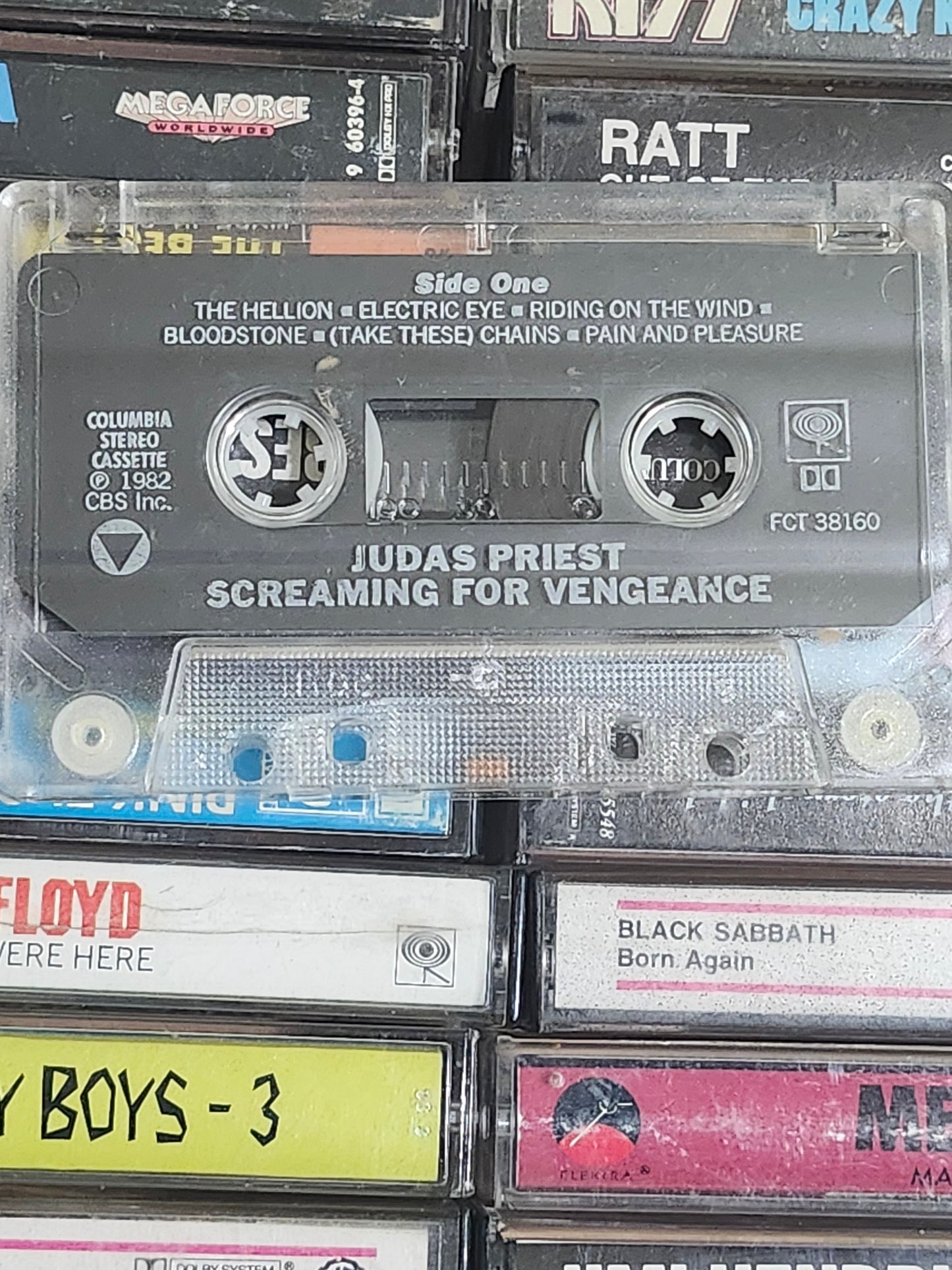 Judas Priest Screaming For Vengeance Cassette Tape