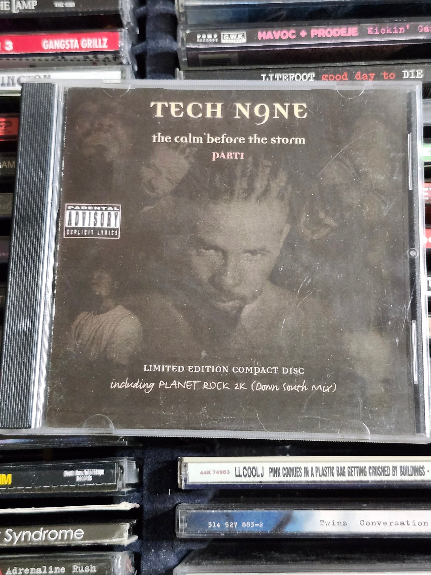 Tech N9ne The Calm Before The Storm Part1 CD Rare HTF OOP