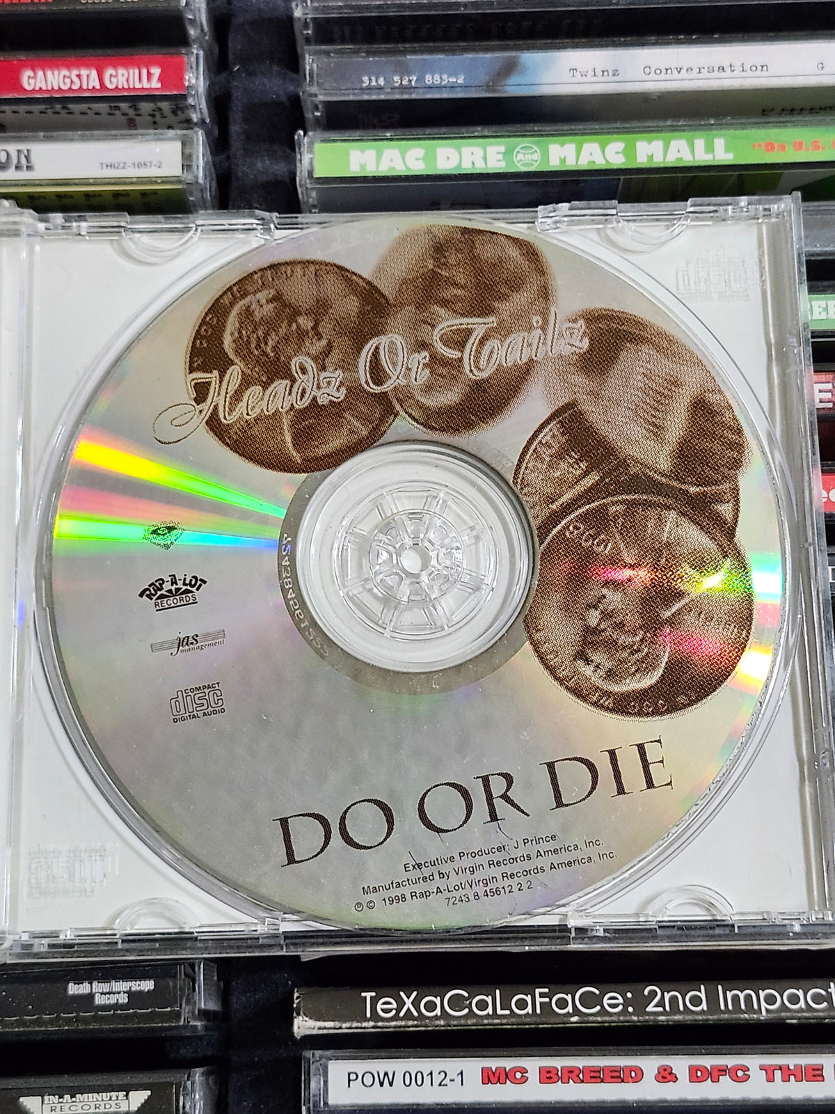 Do or Die Headz Or Tailz Rap Hip-hop CD