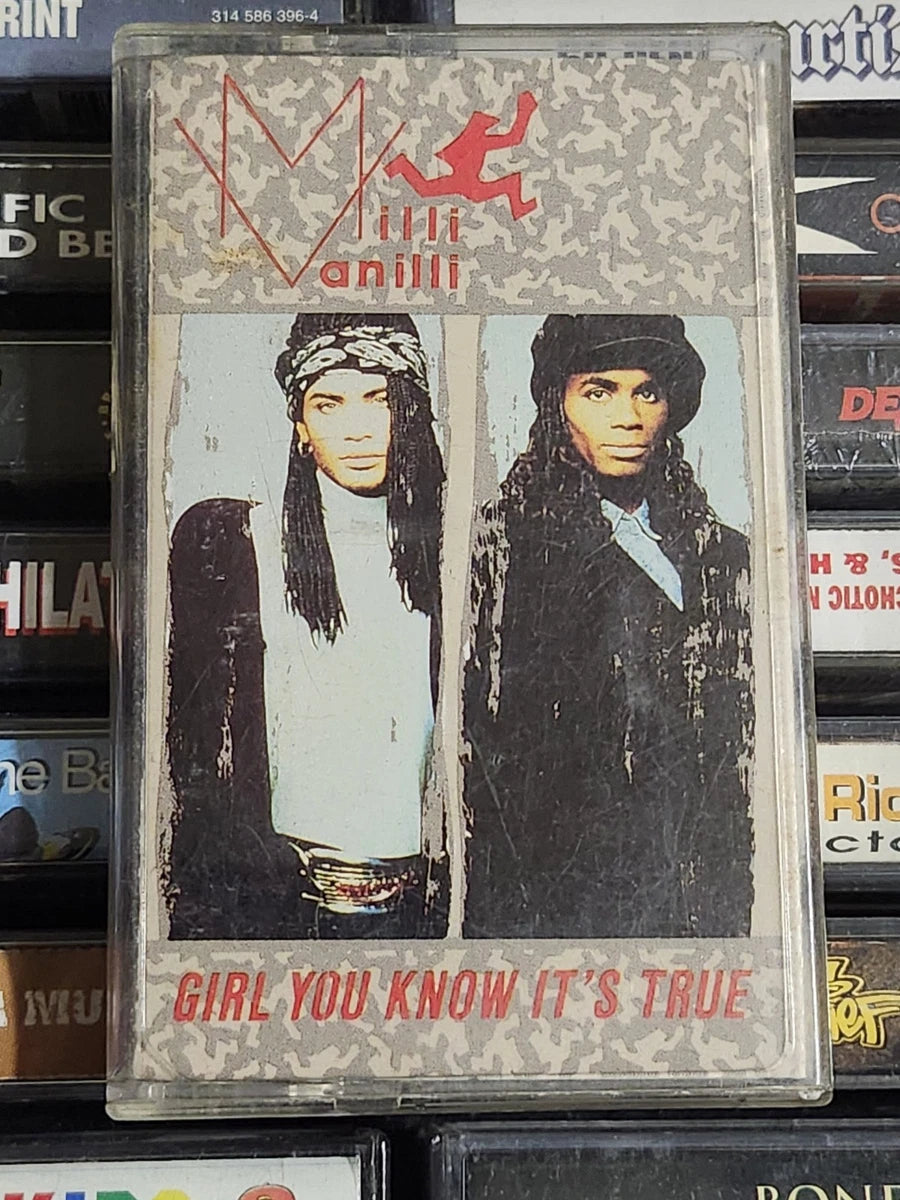Milli Vanilli Cassette Tape Girl You Know It's True