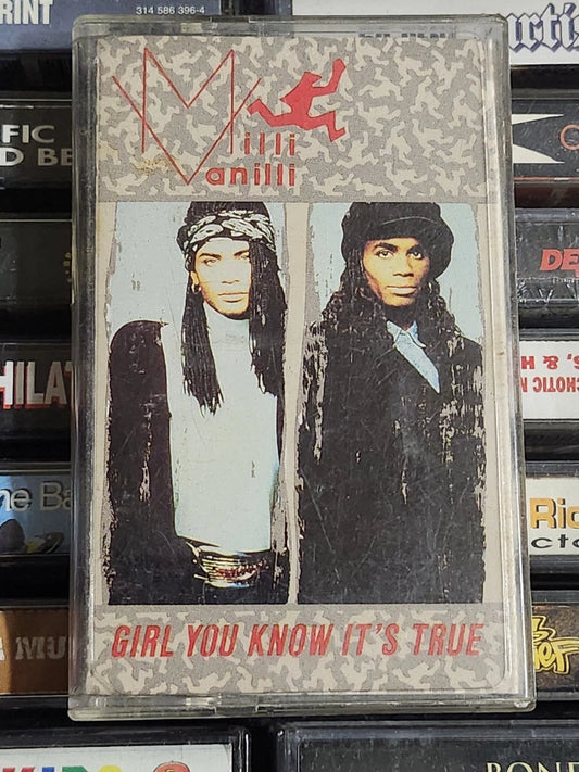 Milli Vanilli Cassette Tape Girl You Know It's True