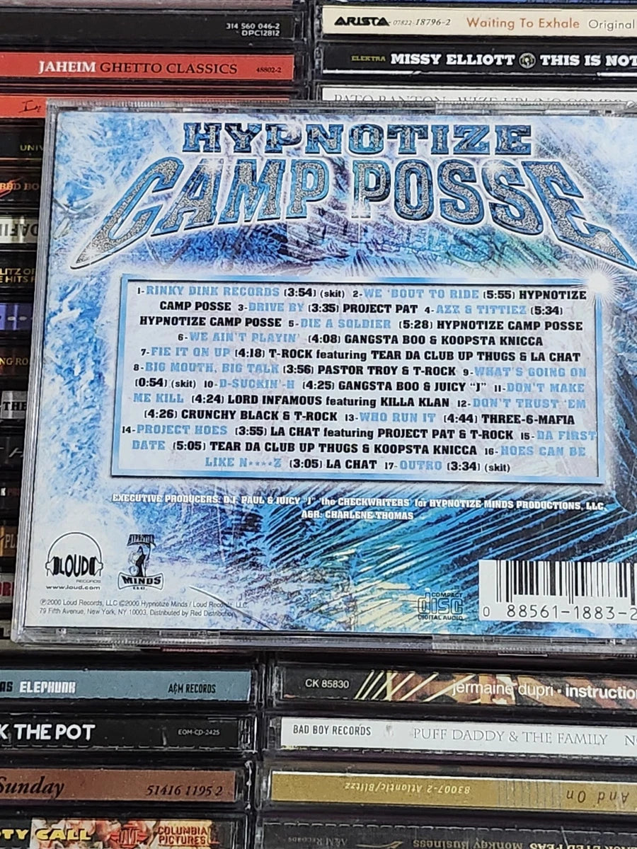 Three 6 Mafia Presents Hypnotize Camp Posse CD Rare HTF OOP