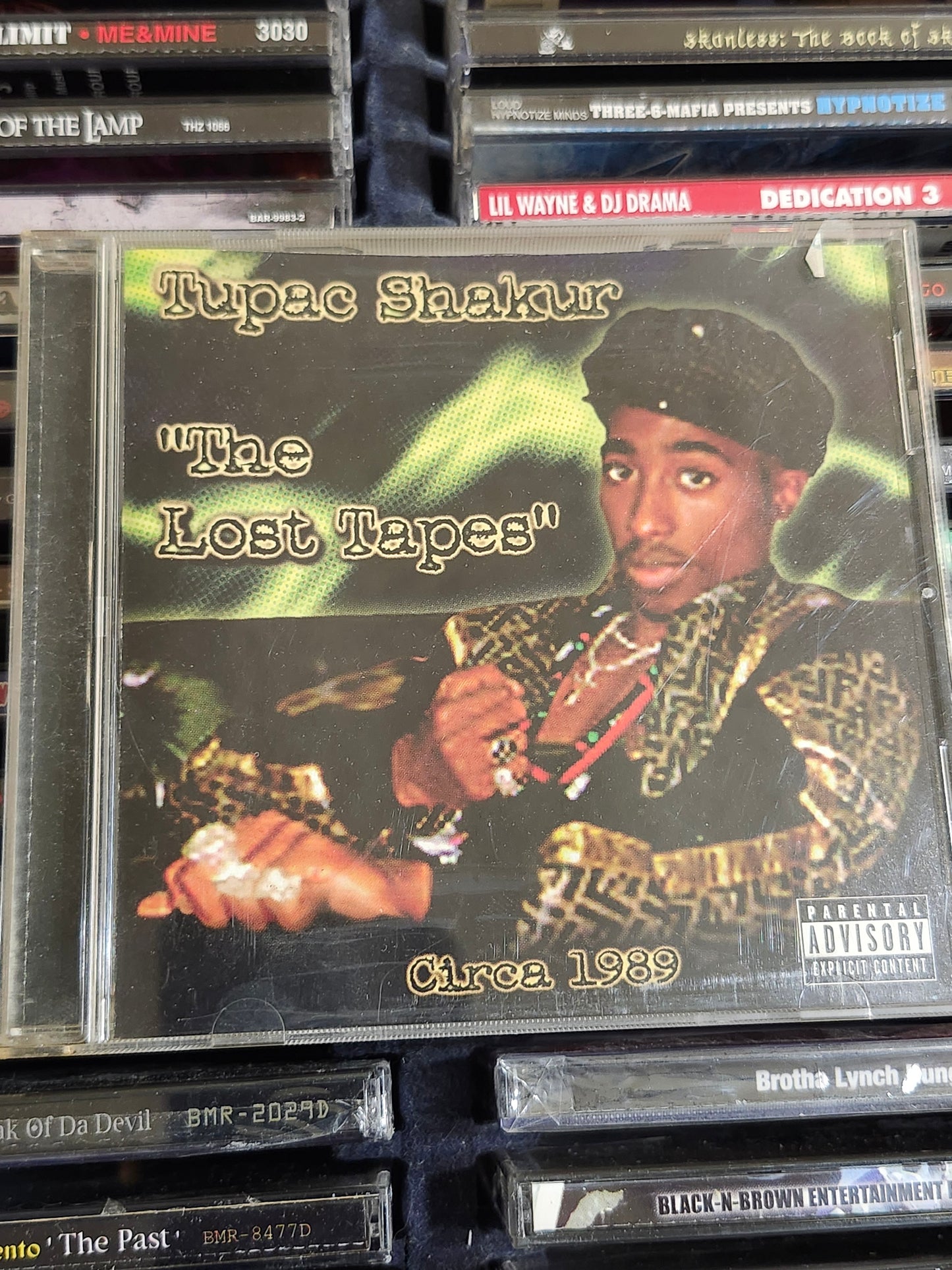 2pac Shakur The Lost Tapes CD Rare HTF OOP Tupac