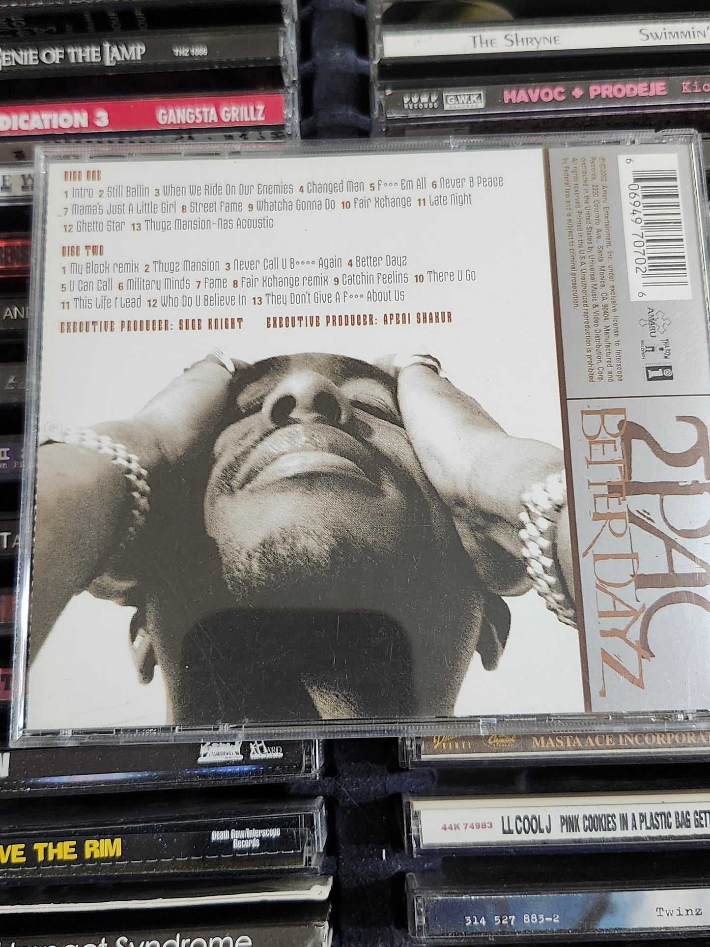 2Pac Better Dayz CD