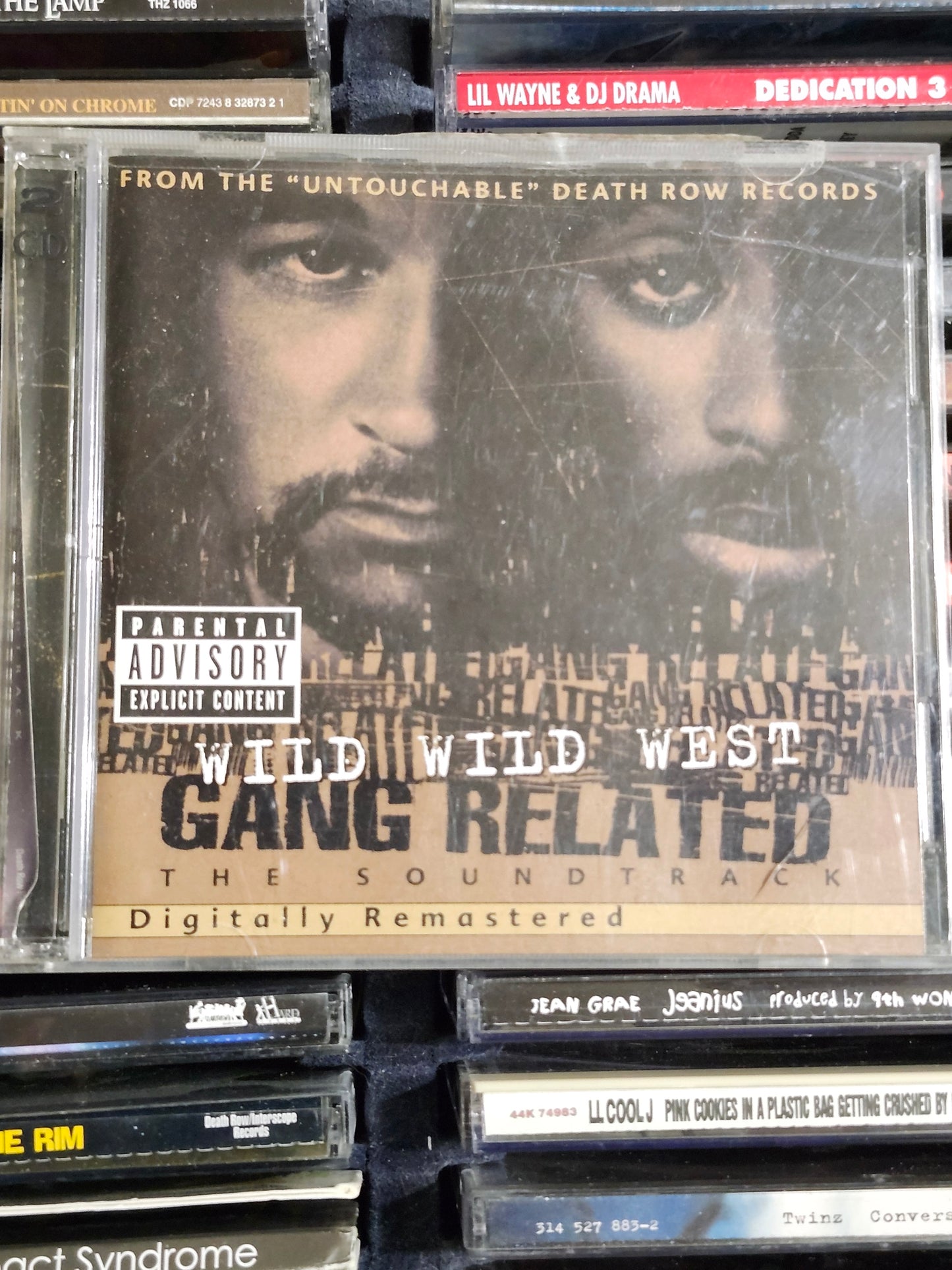 Gang Related Soundtrack Remastered CD 2Pac Tech N9ne Snoop Dogg Kurupt Daz Rare