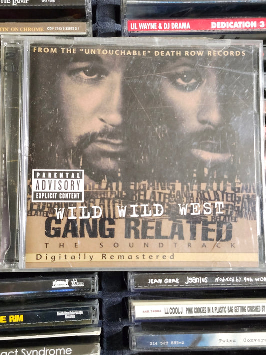 Gang Related Soundtrack Remastered CD 2Pac Tech N9ne Snoop Dogg Kurupt Daz Rare