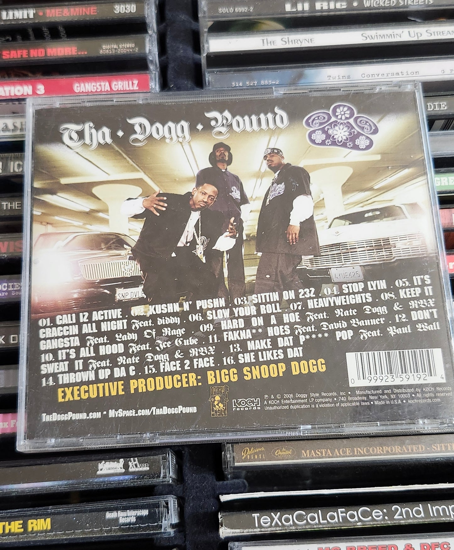 Tha Dogg Pound Cali Iz Active CD Kurupt Daz Snoop