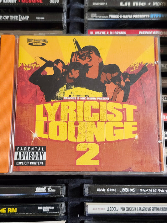 Lyricist Lounge 2 CD Notorious BIG Nate Dogg Q-Tip Mos Def Big L JT Money