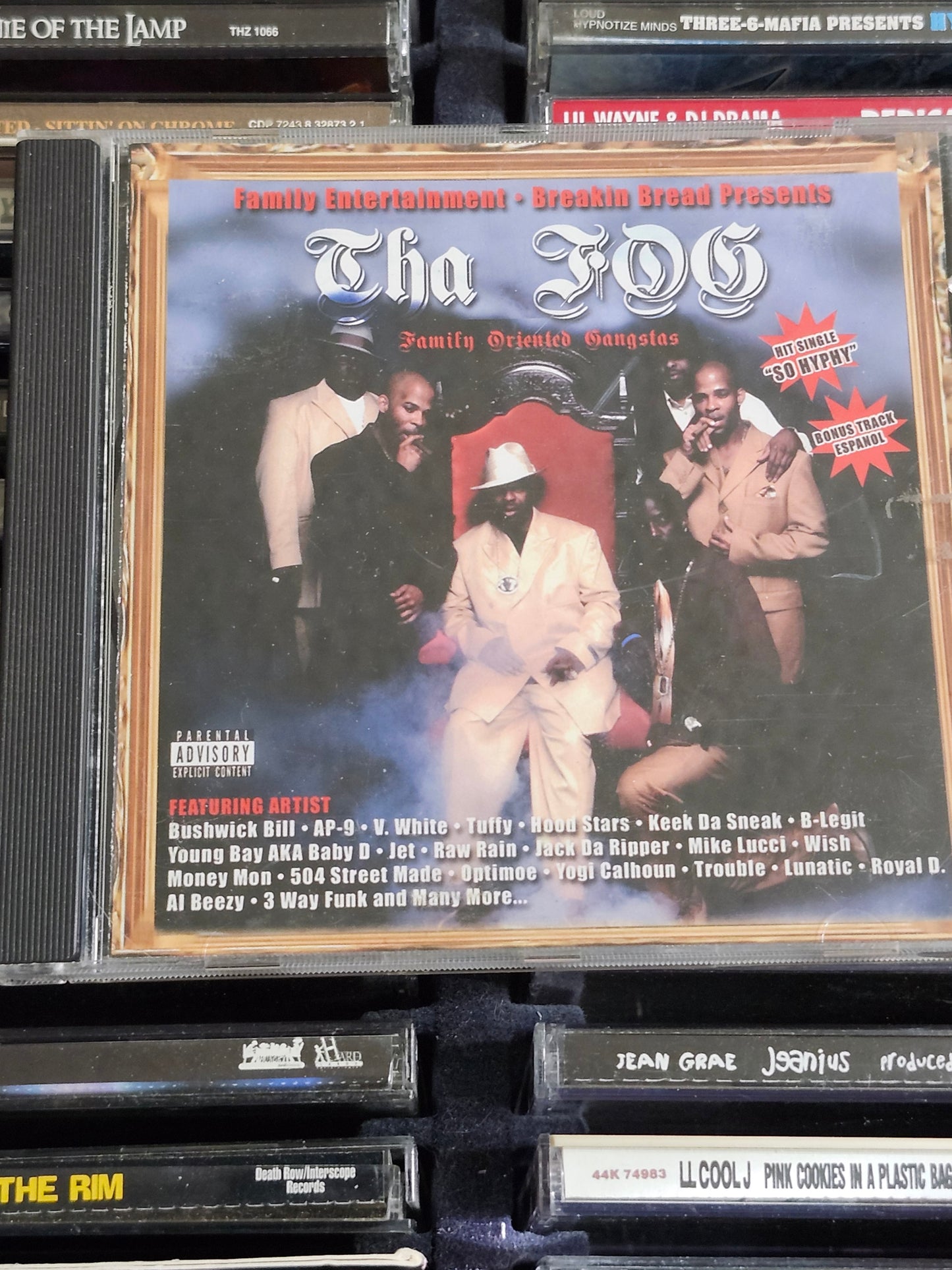 Tha F.O.G. Family Oriented Gangstas CD Rare HTF OOP Bushwick Bill Keak Da Sneak