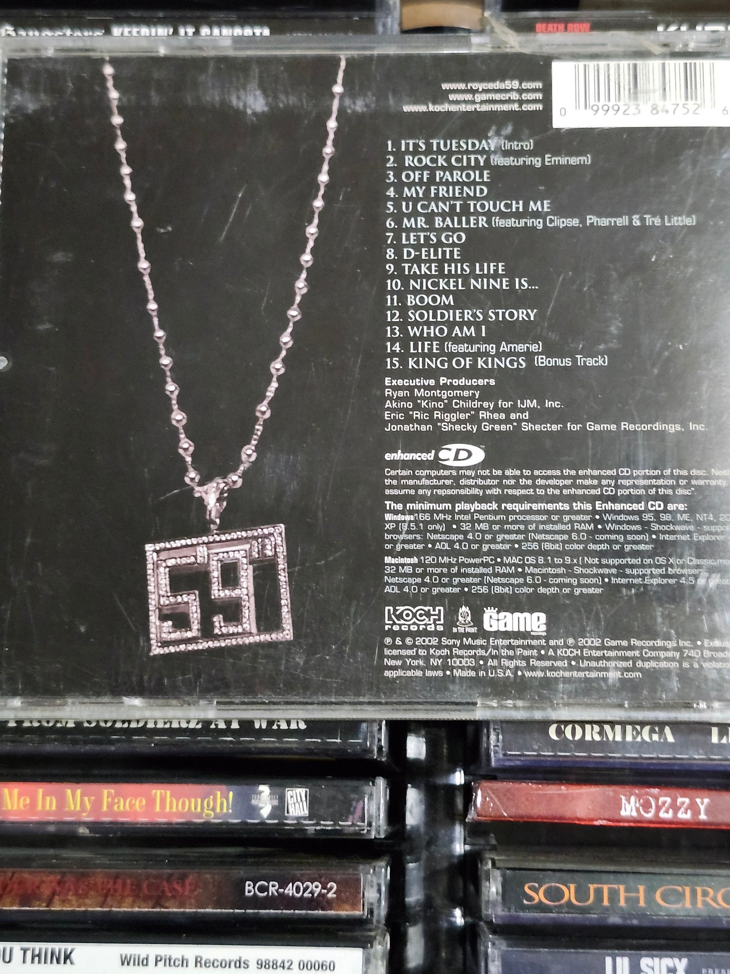 Royce Da 5'9 Rock City CD Single Eminem