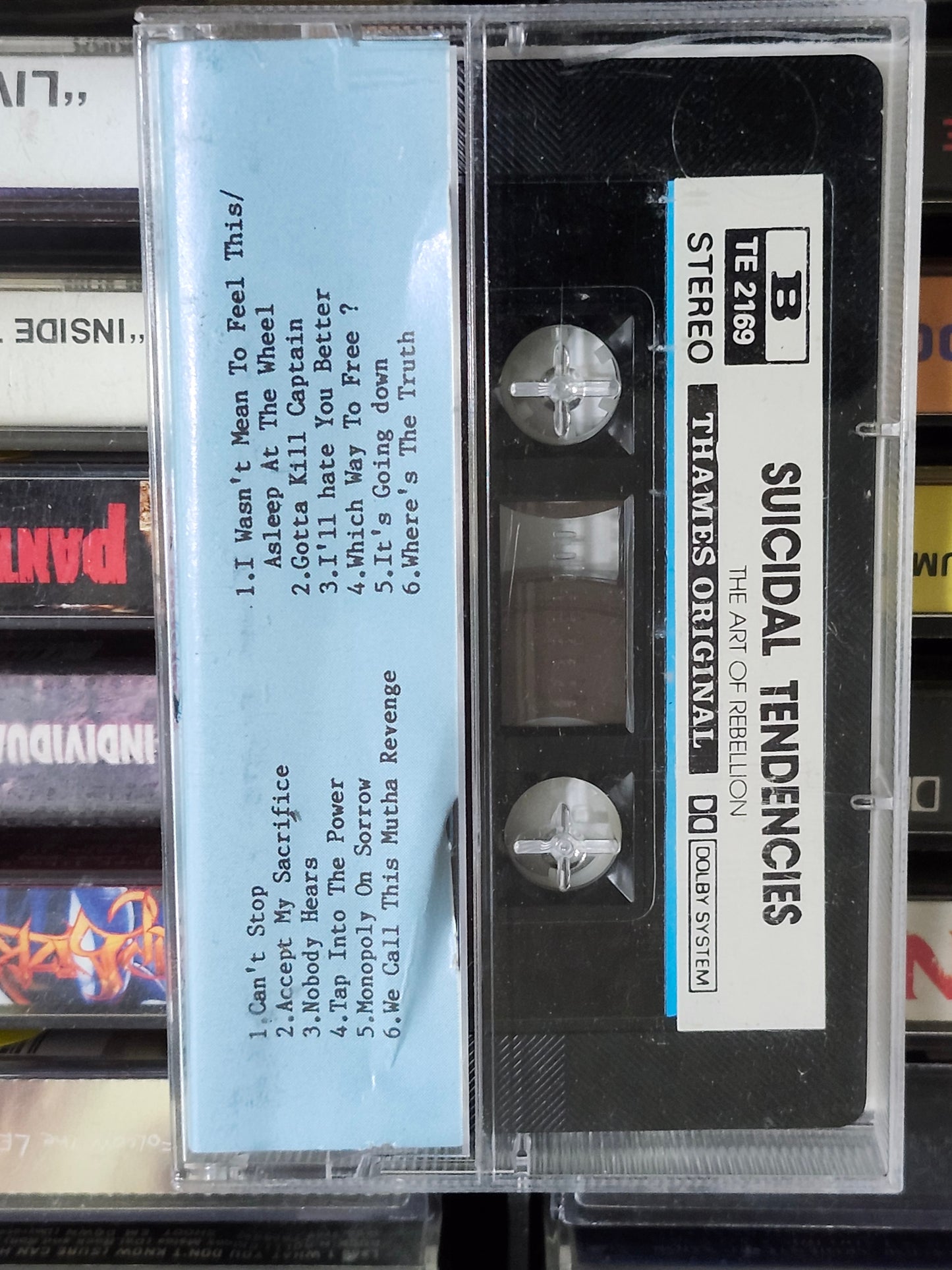 Suicidal Tendencies Art Of Rebellion Cassette