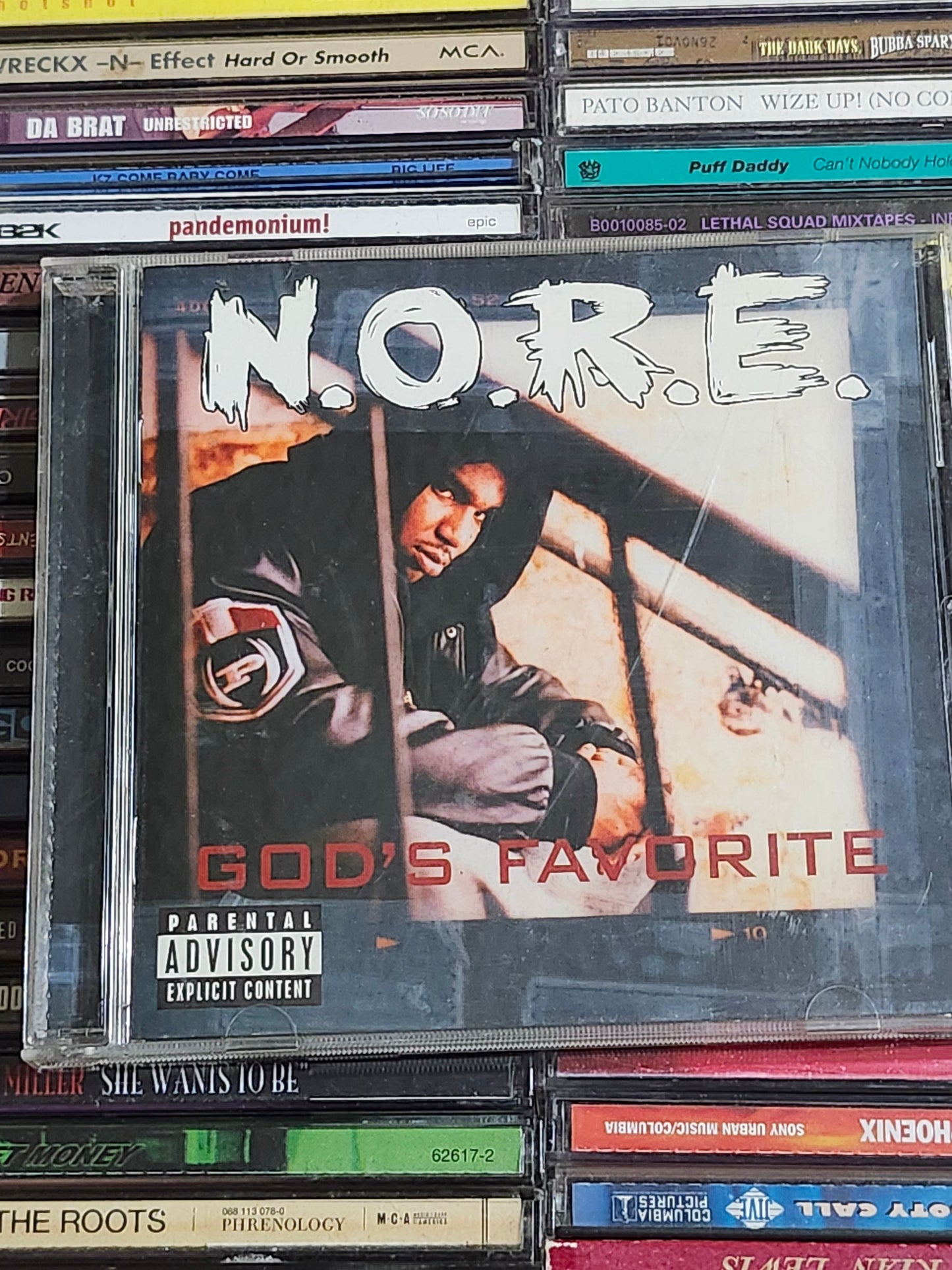 N.O.R.E. God’s Favorite CD Noreaga NORE Nelly Nas Ice-T Busta Rhymes Fat Joe