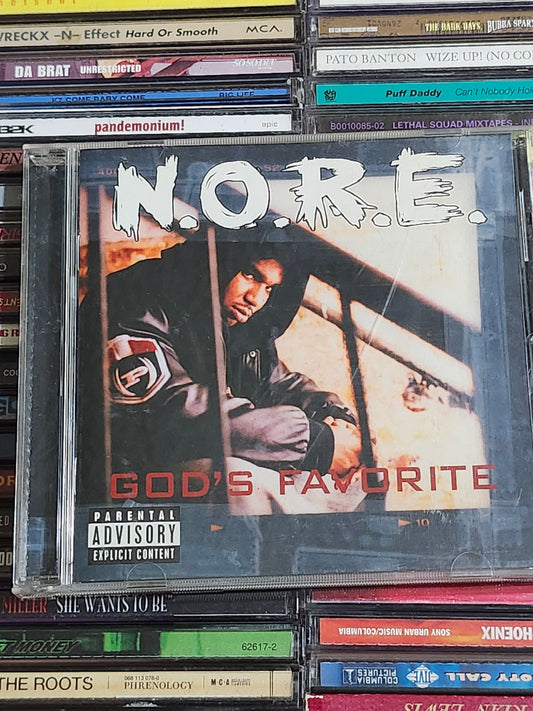 N.O.R.E. God’s Favorite CD Noreaga NORE Nelly Nas Ice-T Busta Rhymes Fat Joe