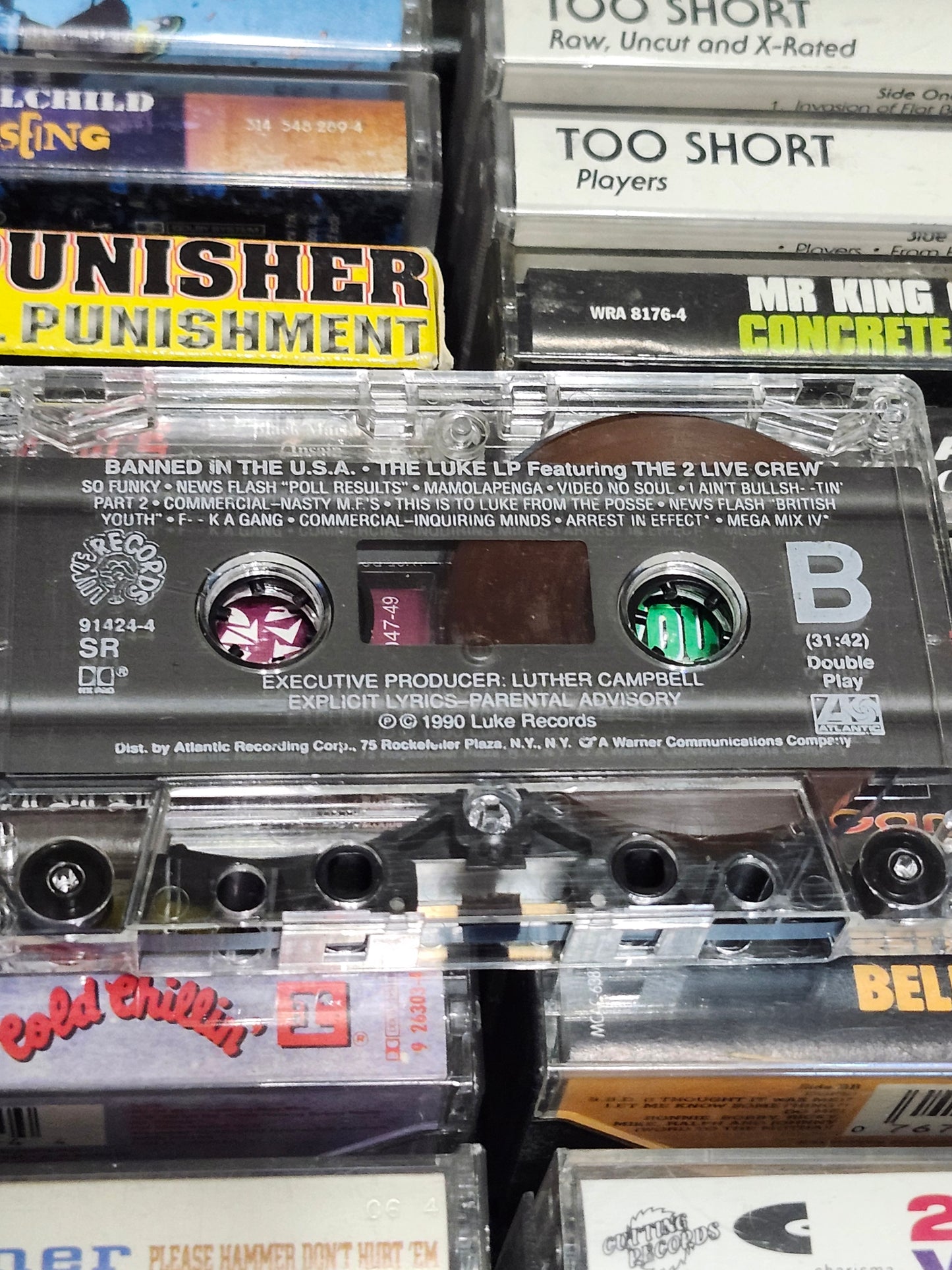 2 Live Crew Banned In The USA Cassette Tape Luke